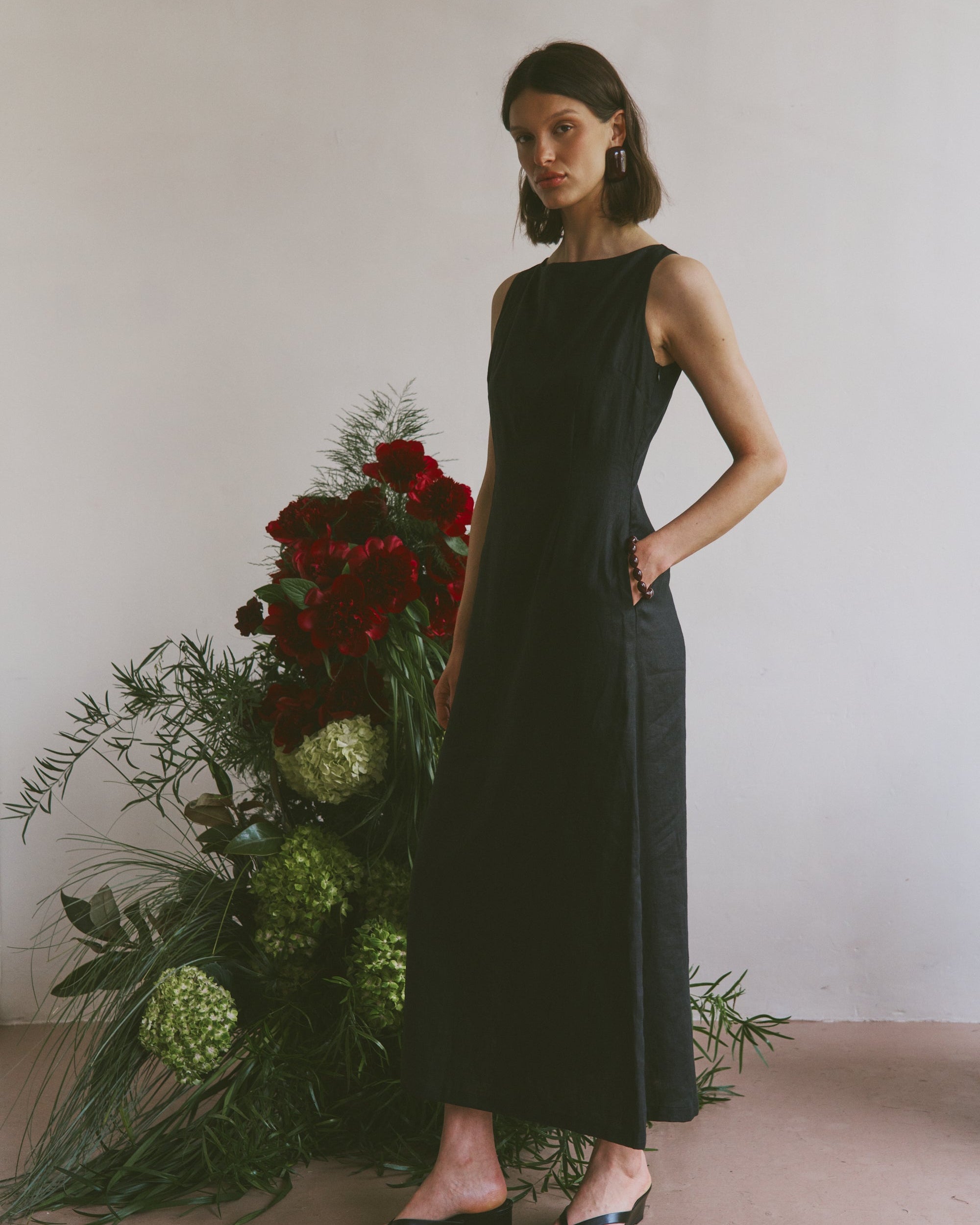 The Sloane Dress FUCHSIA SHAW