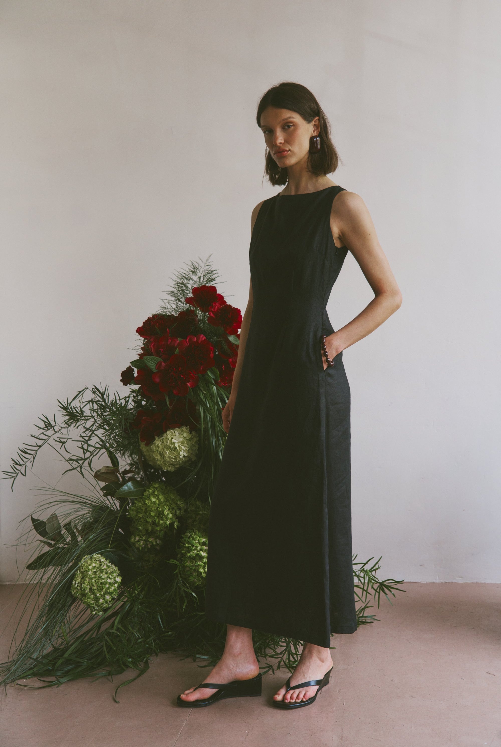 The Sloane Dress FUCHSIA SHAW