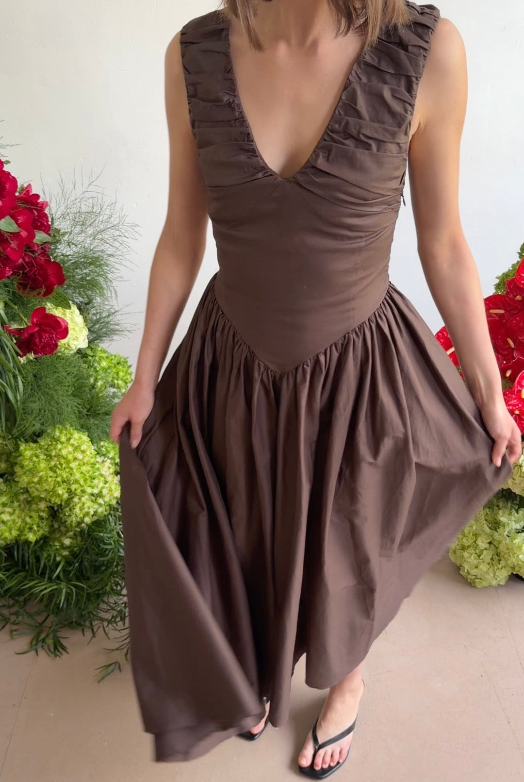 The Camellia Dress FUCHSIA SHAW