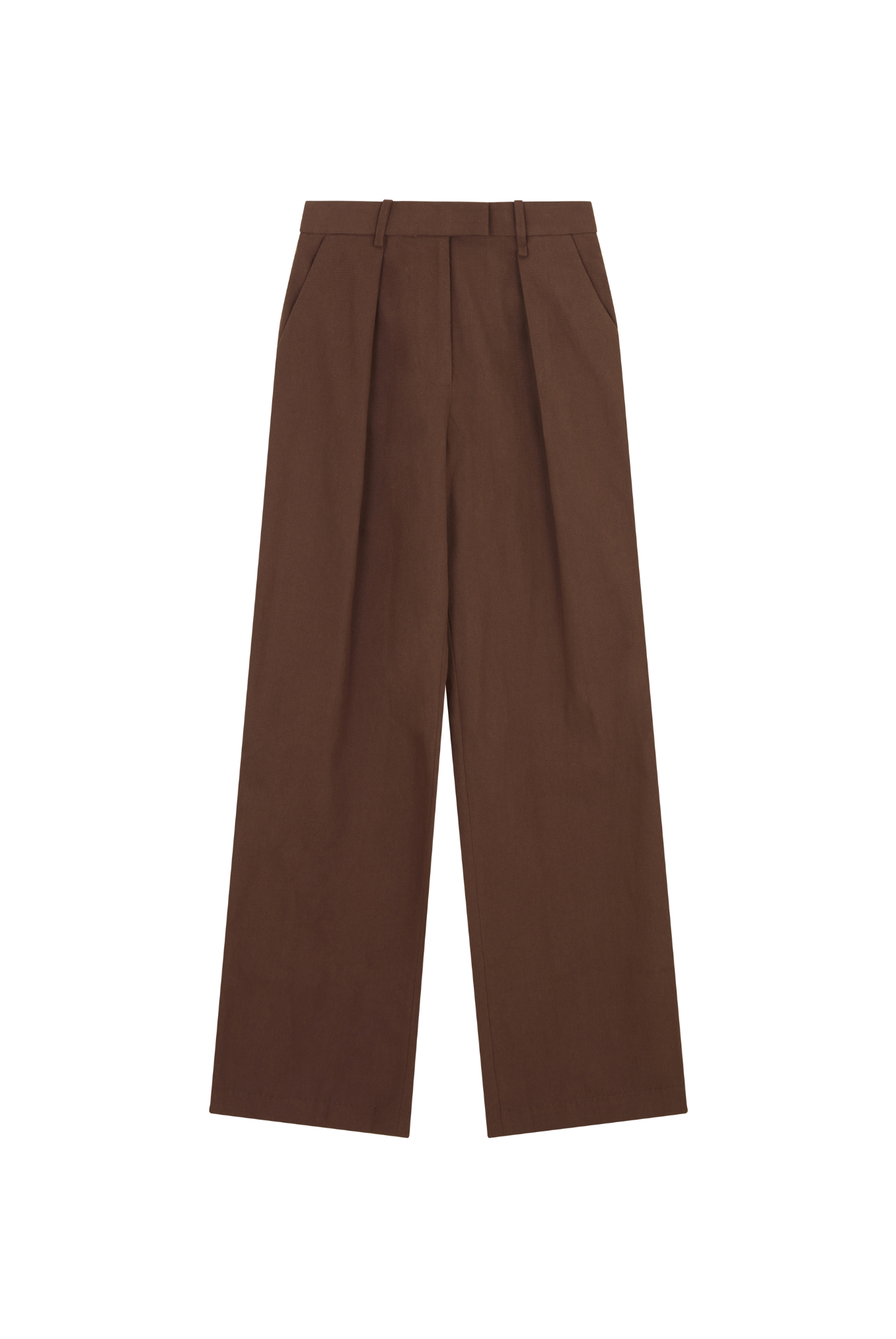 The Arlo Trouser in Chocolate FUCHSIA SHAW