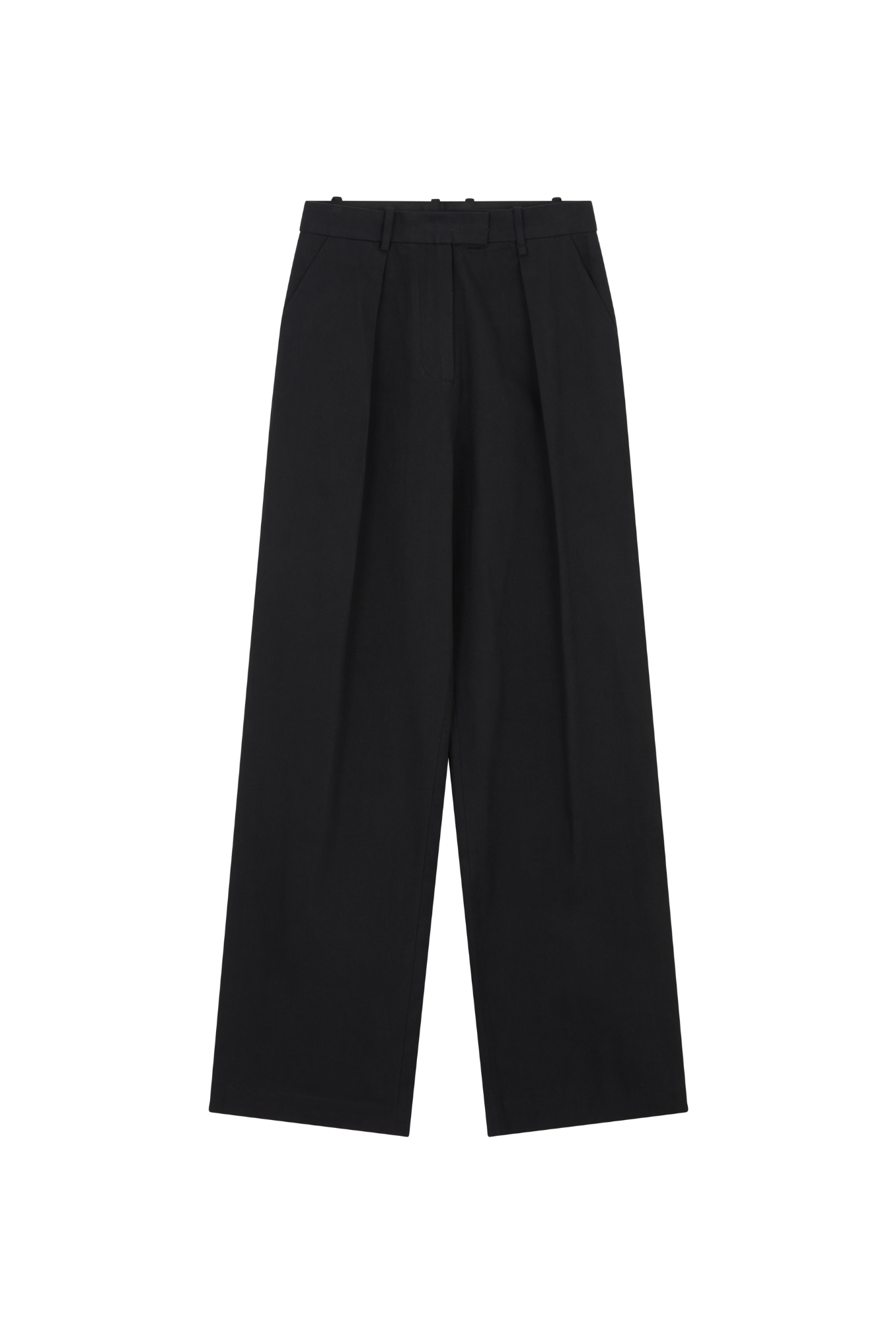 The Arlo Trouser - Jet Black FUCHSIA SHAW