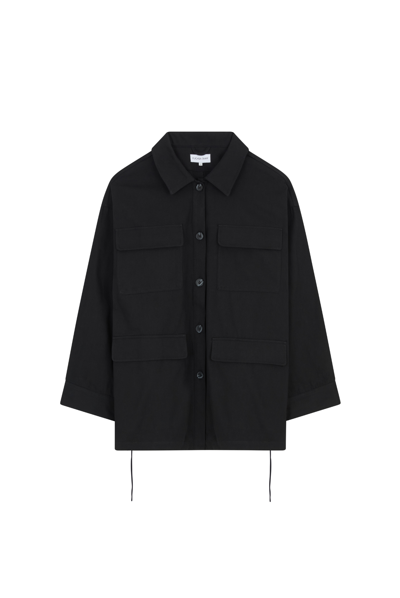 The Arlo Jacket - Jet Black FUCHSIA SHAW