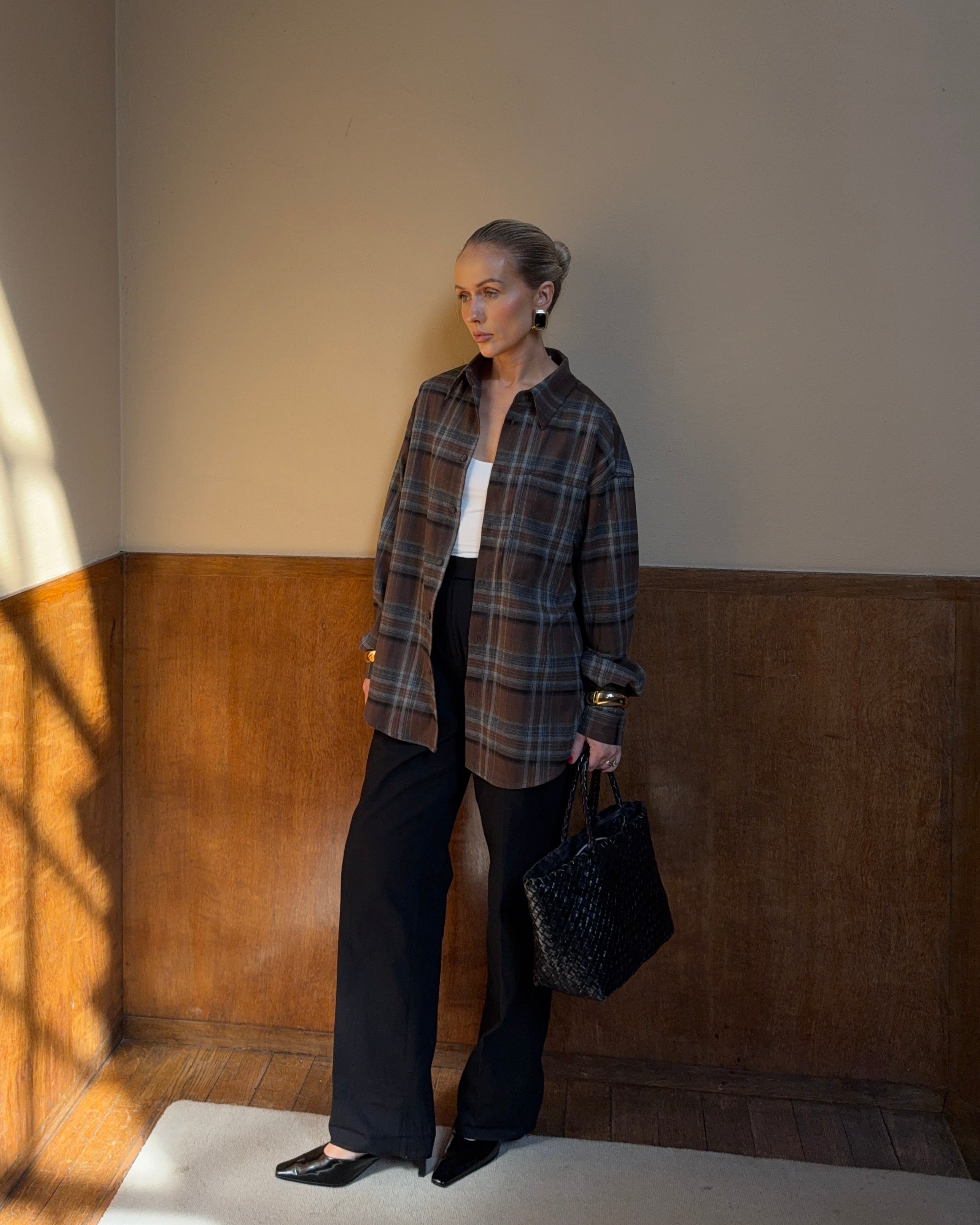 The Frankie Check Shirt FUCHSIA SHAW