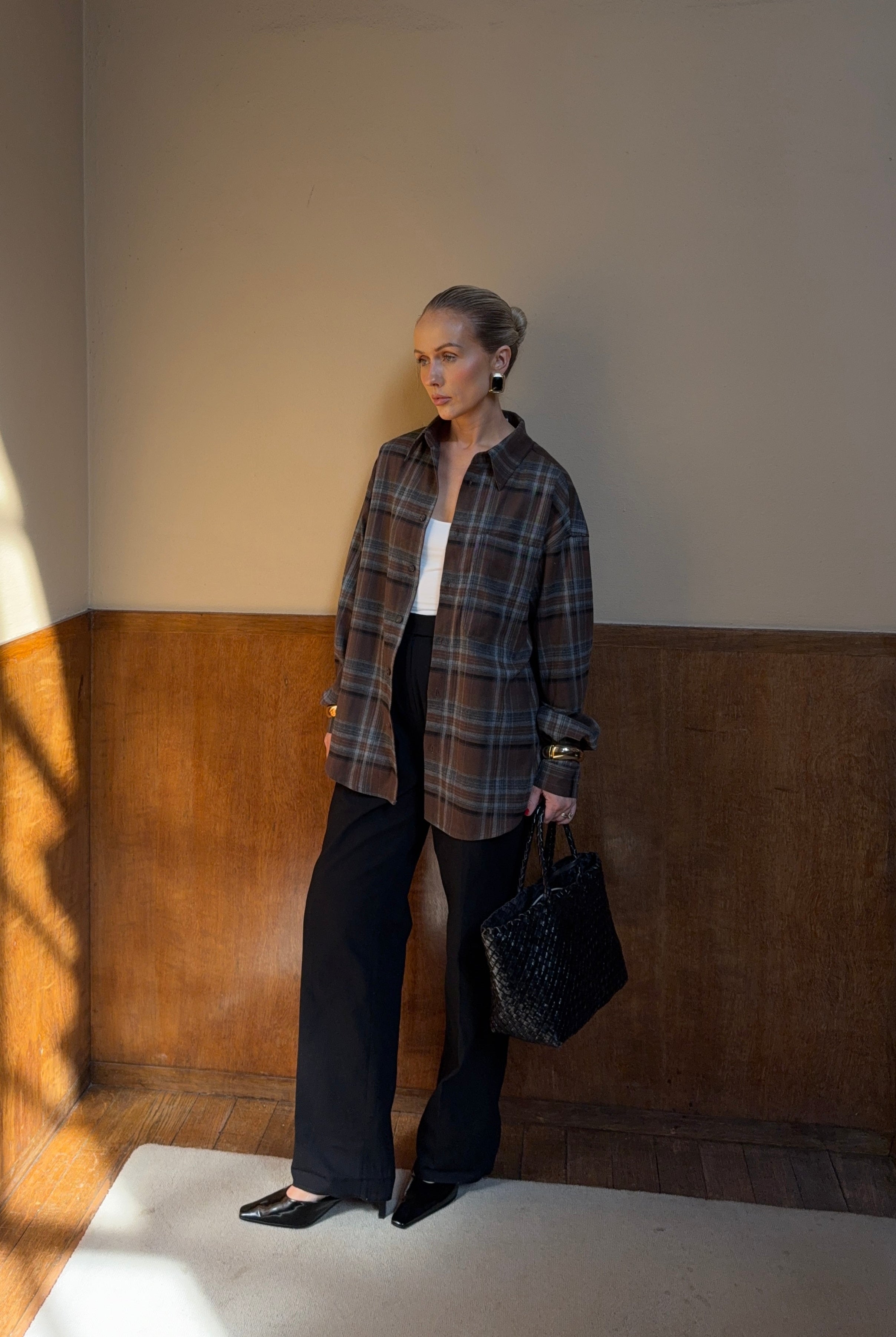 The Frankie Check Shirt FUCHSIA SHAW