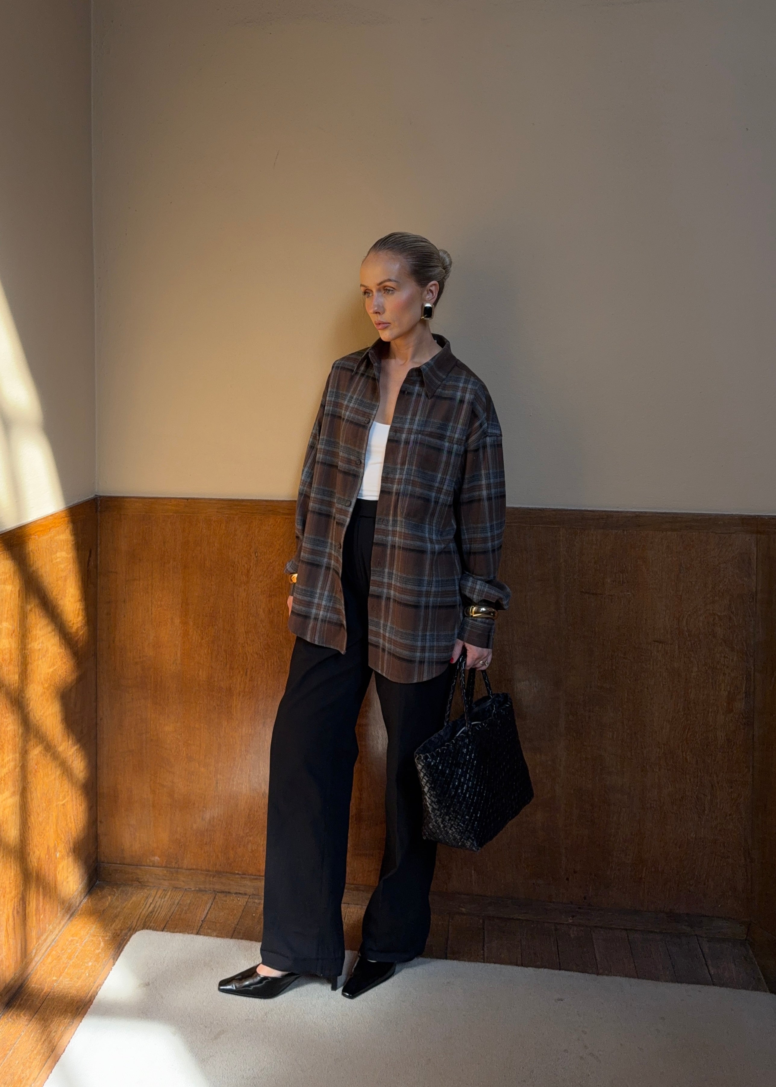 The Frankie Check Shirt FUCHSIA SHAW