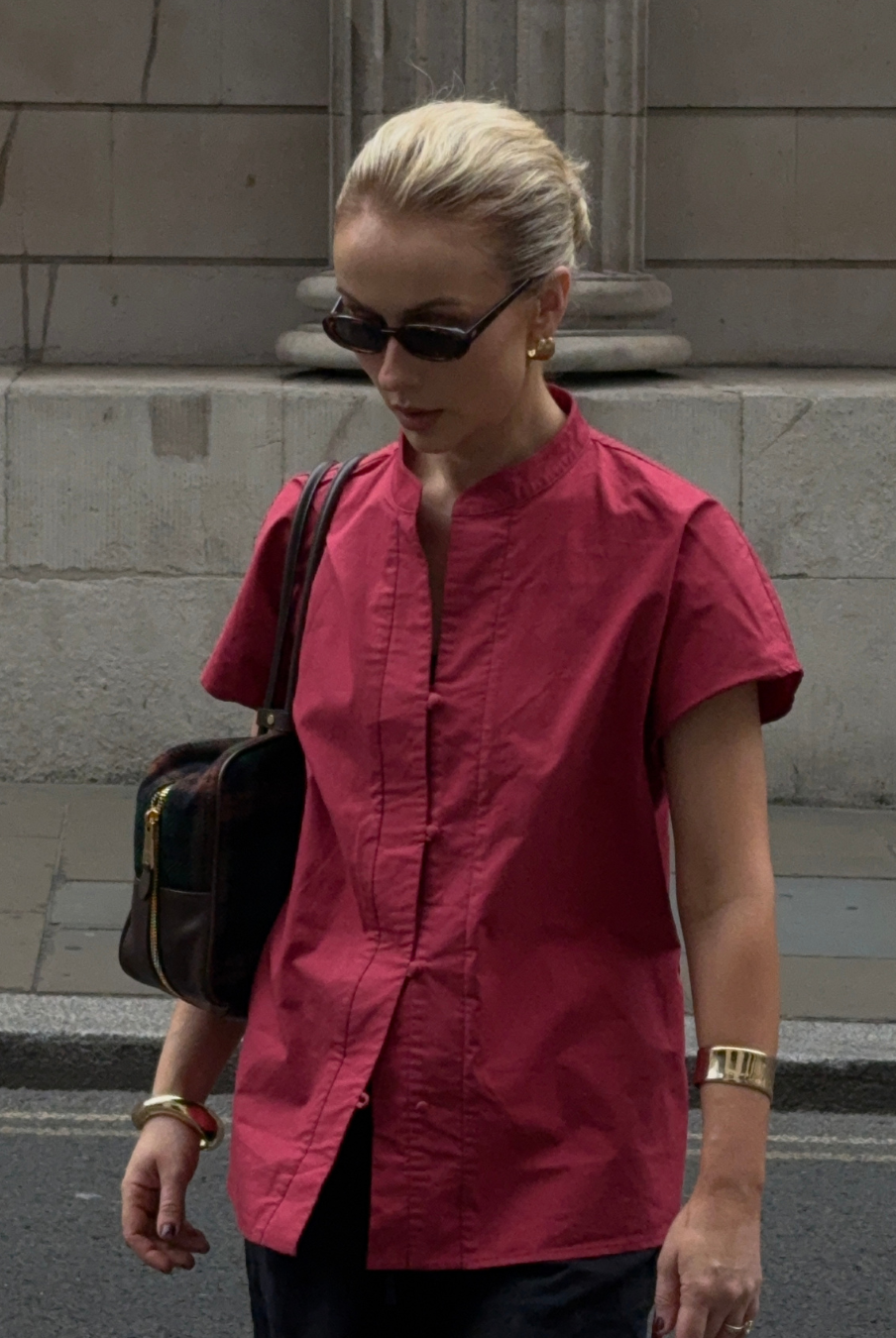 The Bette top in Poppy FUCHSIA SHAW