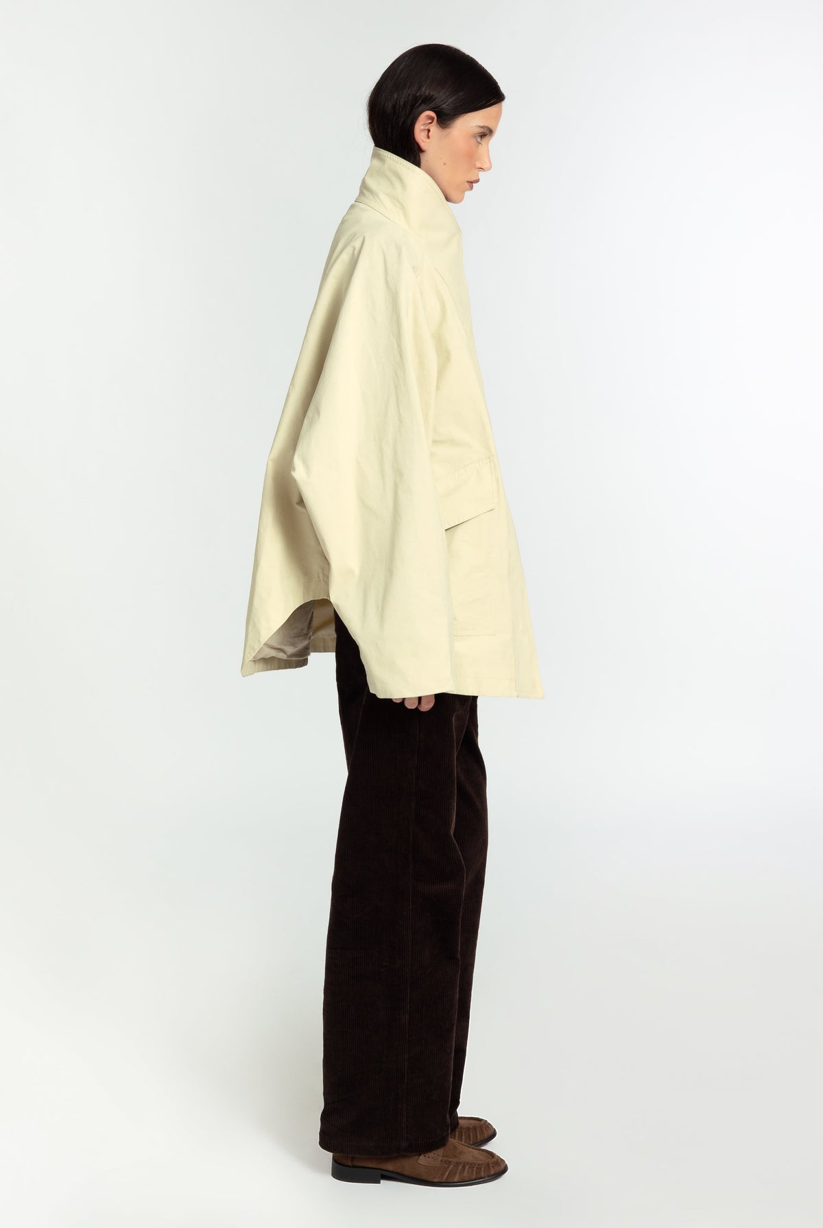 The Arden Coat Canvas FUCHSIA SHAW