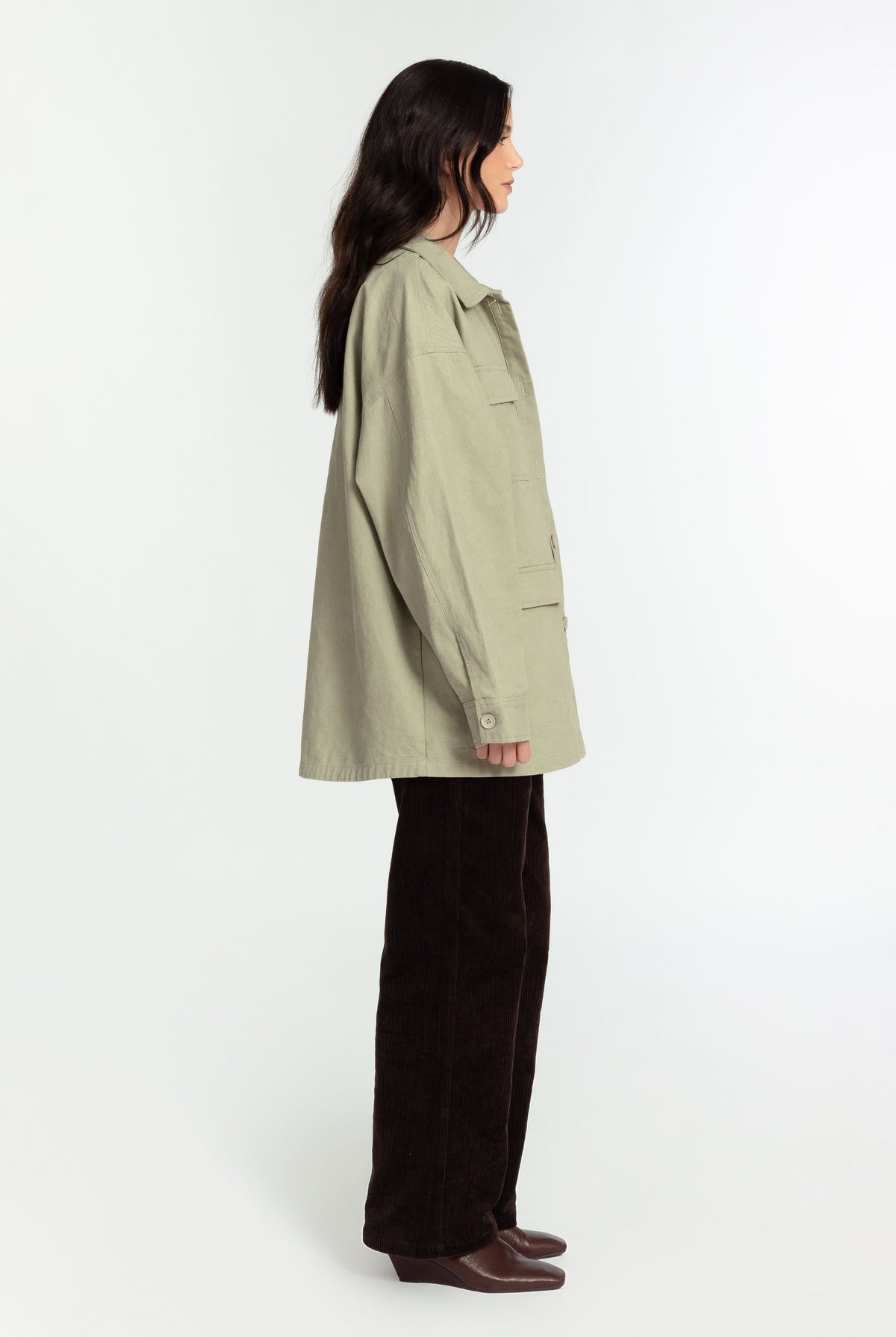 The Arlo Jacket Eucalyptus FUCHSIA SHAW