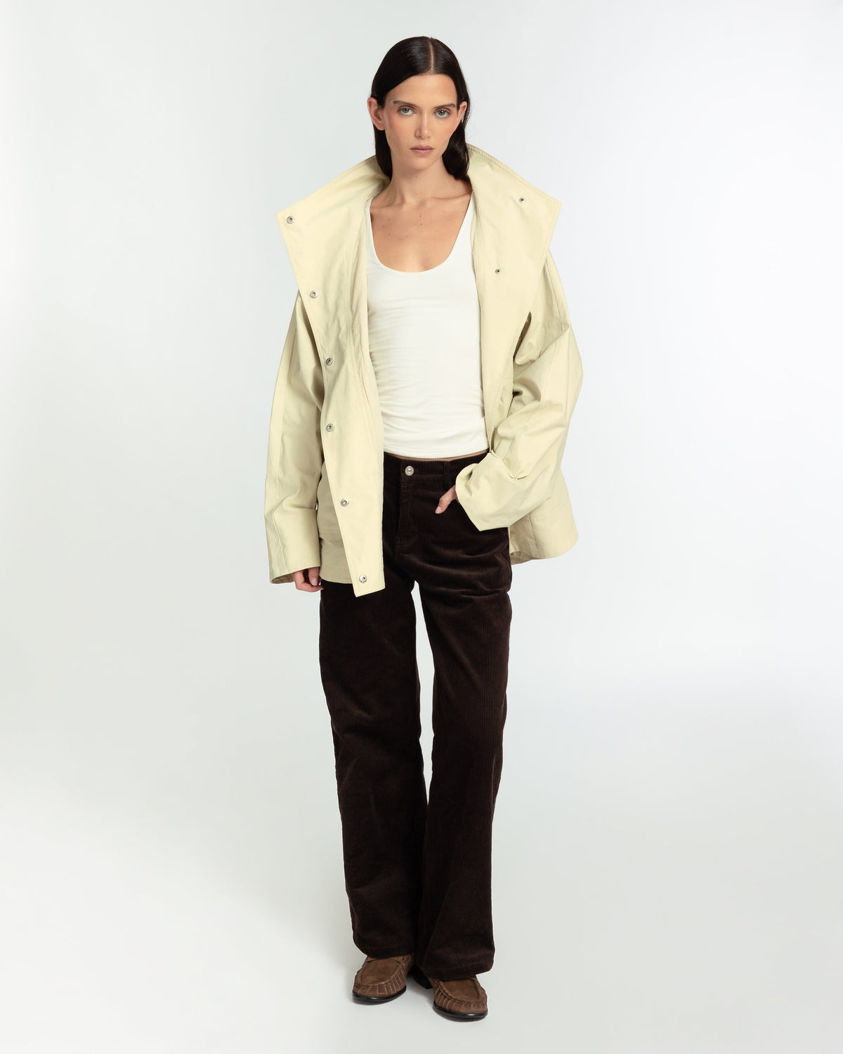 The Arden Coat Canvas FUCHSIA SHAW