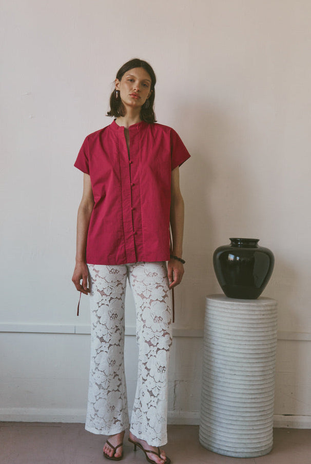 The Flora Trousers FUCHSIA SHAW