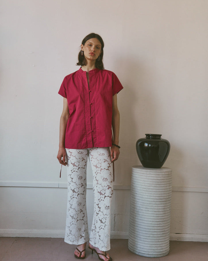 The Flora Trousers FUCHSIA SHAW