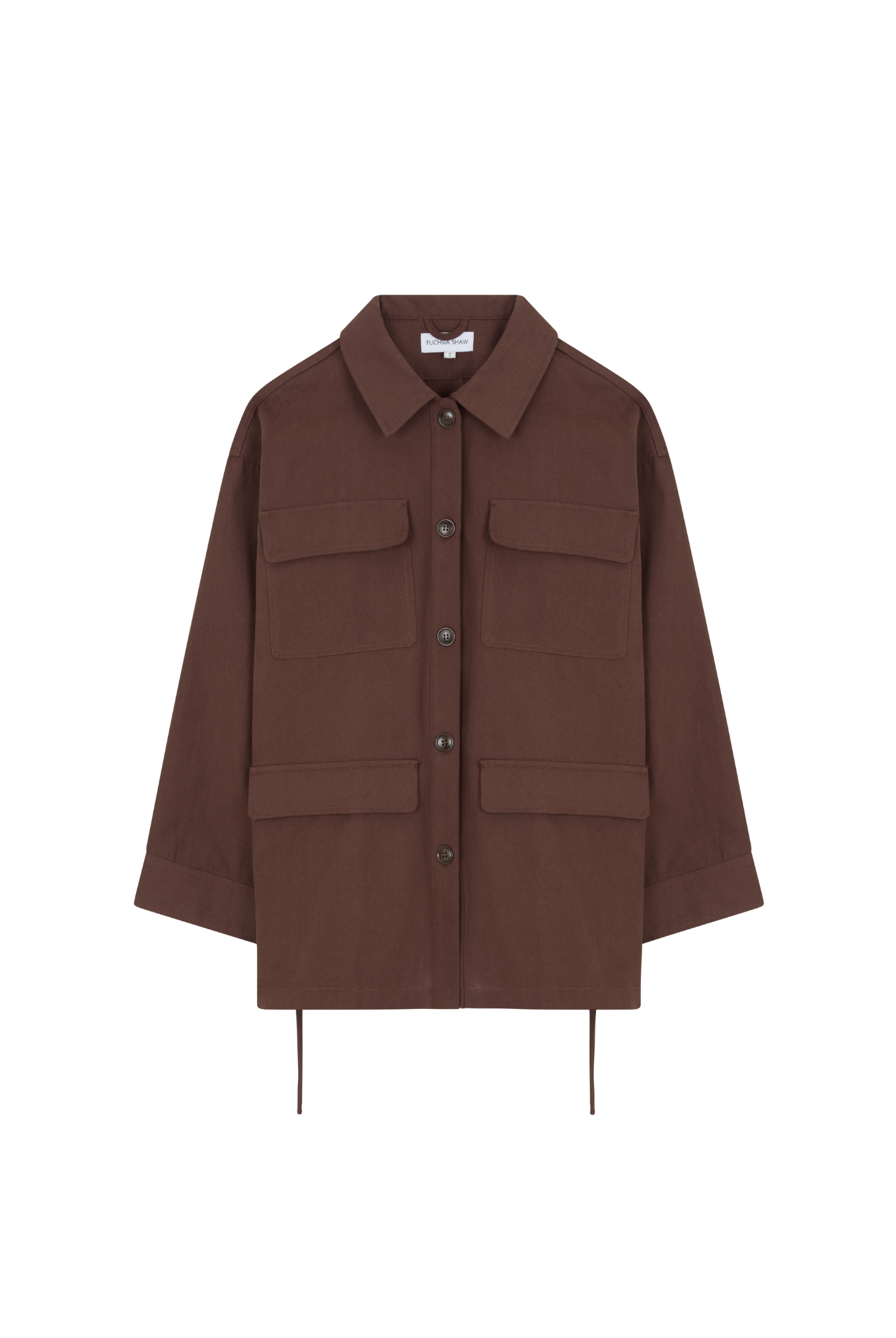 The Arlo Jacket in Chocolate FUCHSIA SHAW