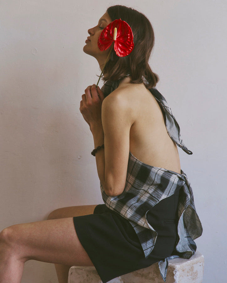 The Leo Shorts in Black FUCHSIA SHAW