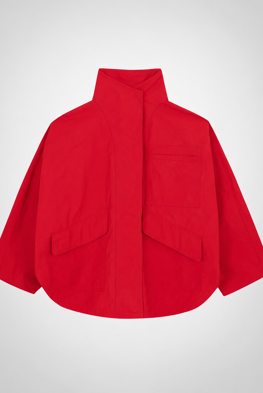 The Arden Coat Poppy FUCHSIA SHAW