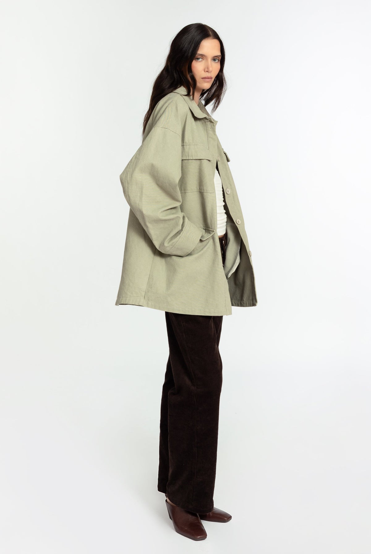 The Arlo Jacket Eucalyptus FUCHSIA SHAW