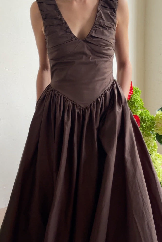 The Camellia Dress FUCHSIA SHAW