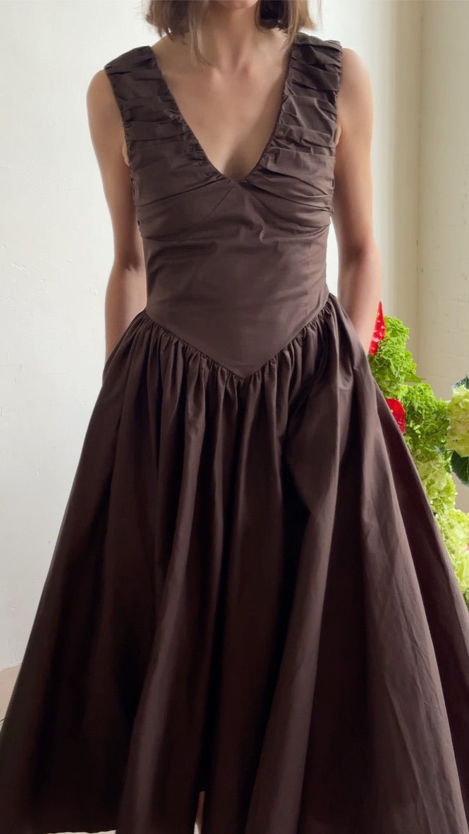 The Camellia Dress FUCHSIA SHAW