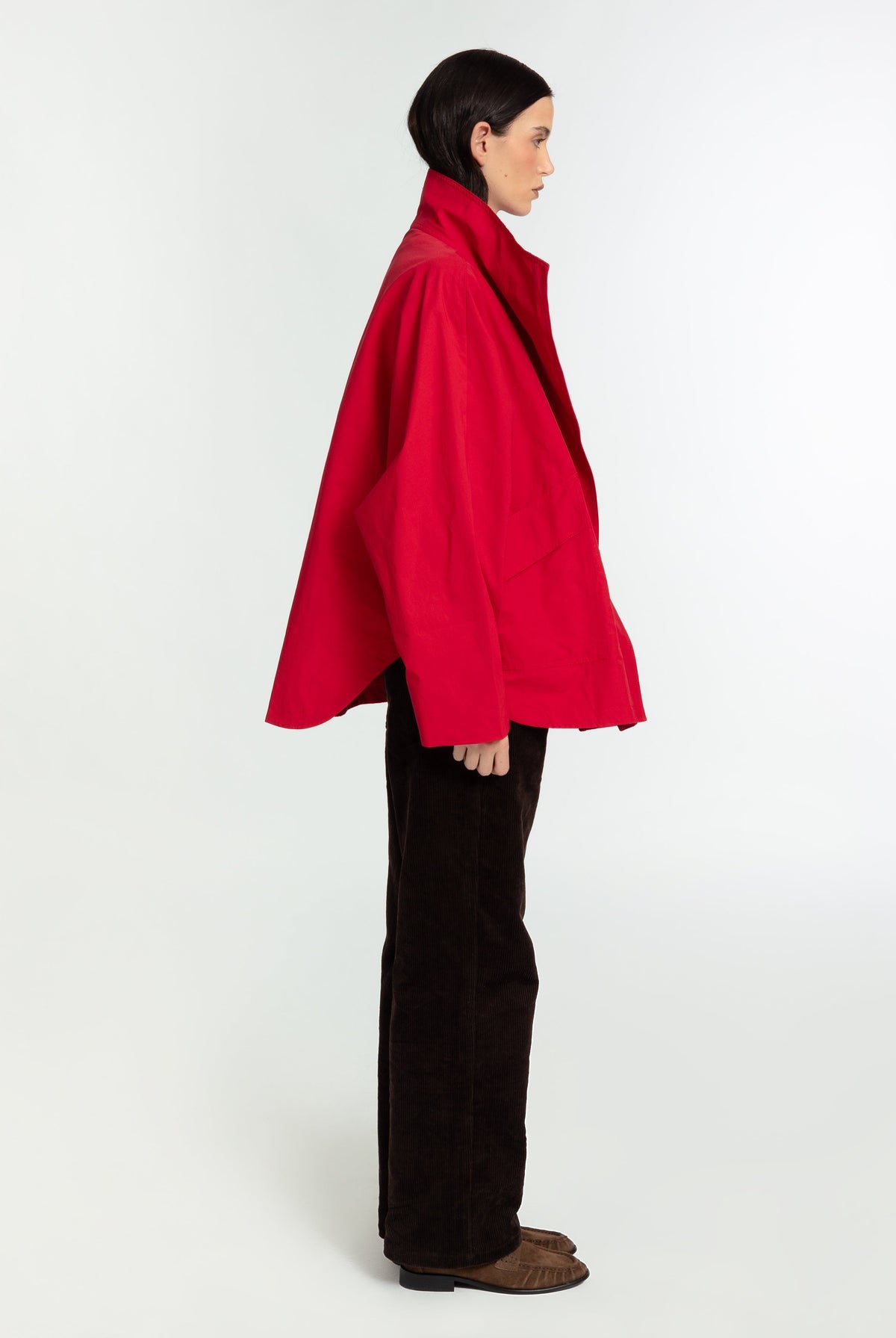 The Arden Coat Poppy FUCHSIA SHAW