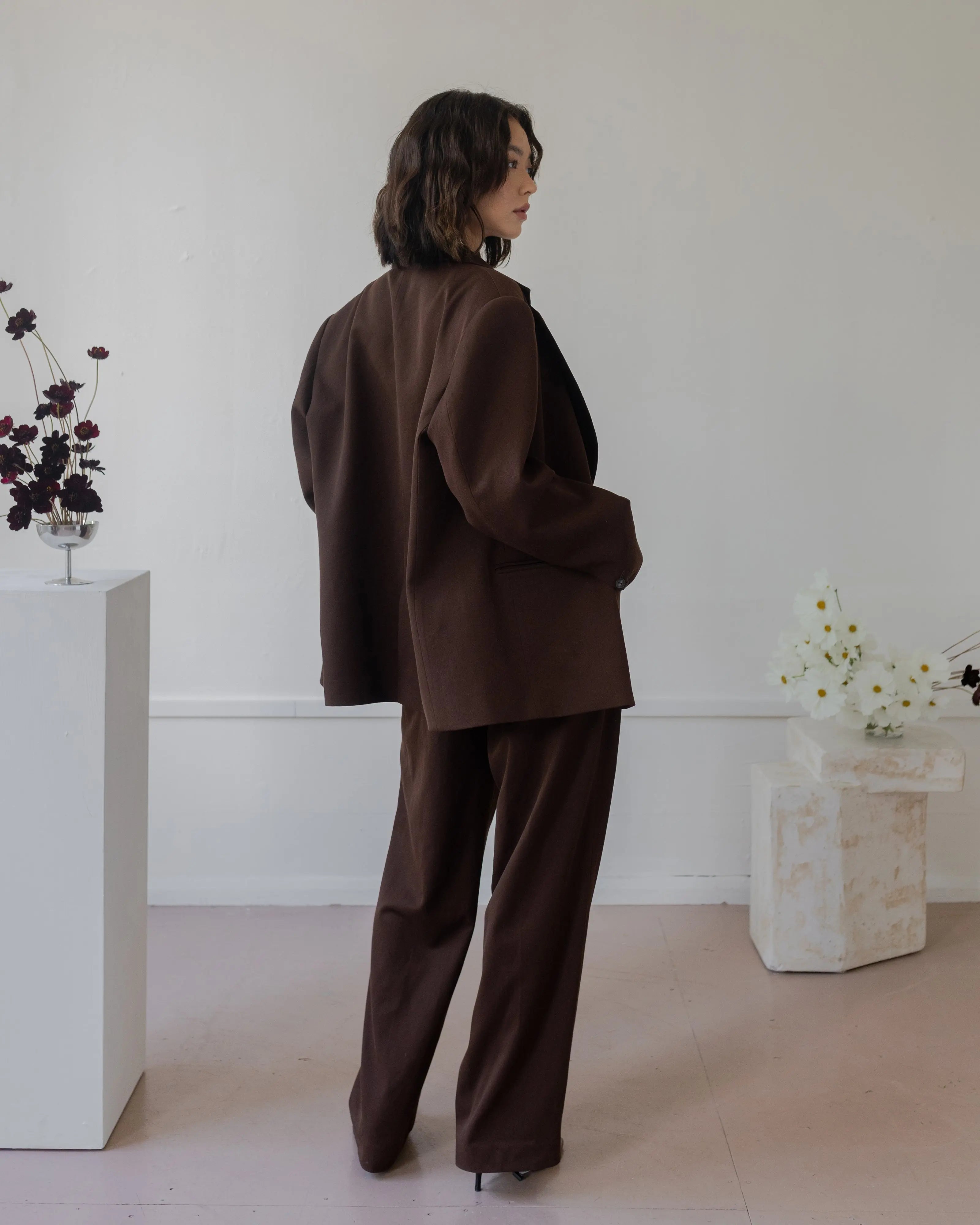 Walnut Blazer FUCHSIA SHAW