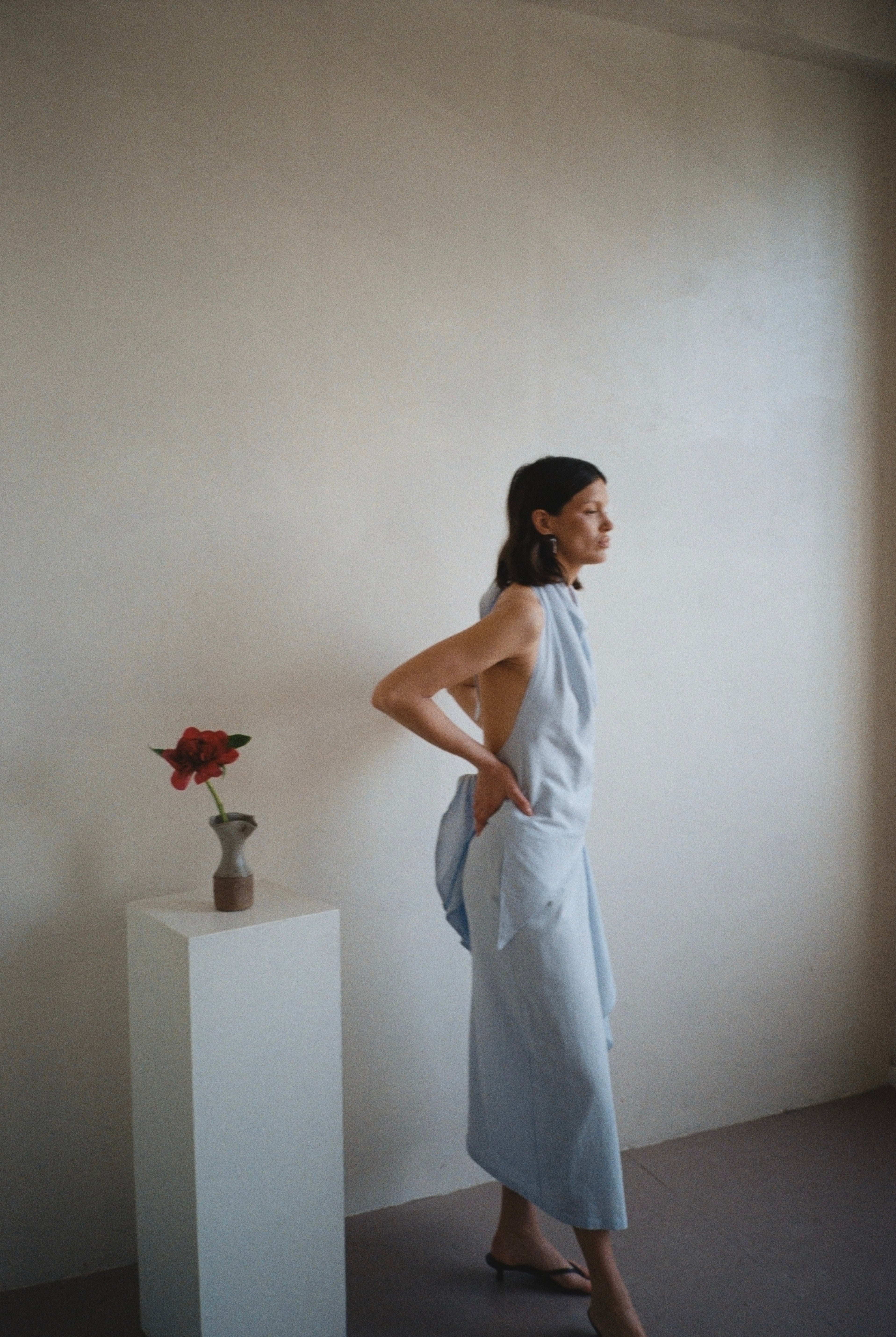 The Alma Skirt in Blue FUCHSIA SHAW