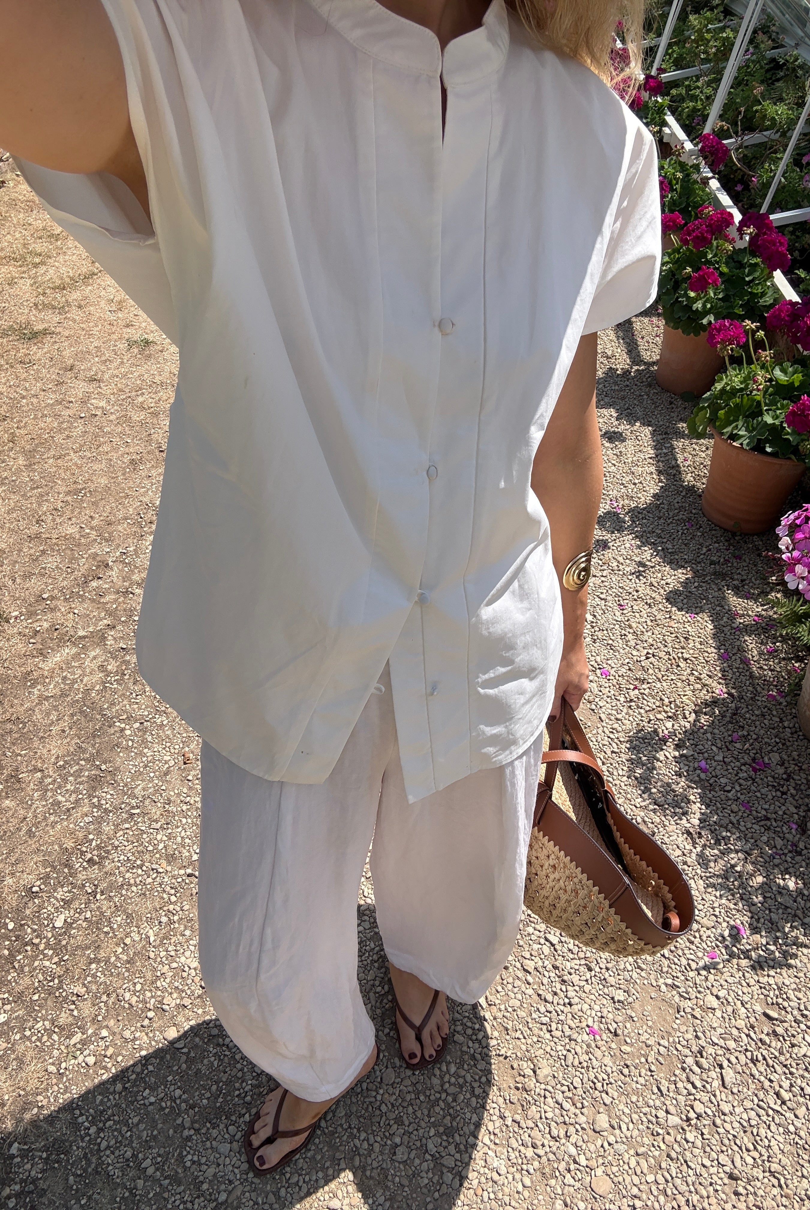The Bette top in Salt FUCHSIA SHAW