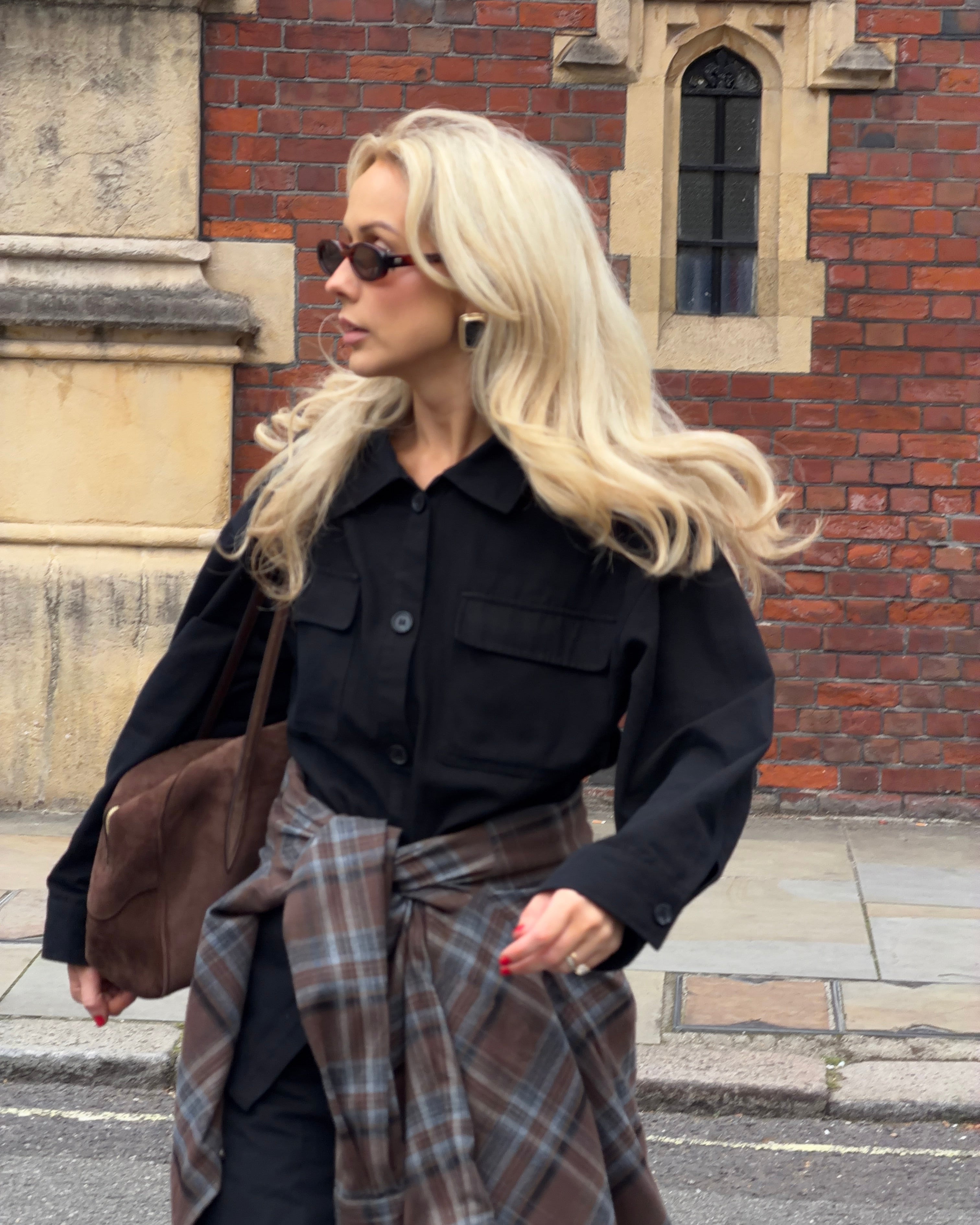 The Arlo Jacket in Jet Black FUCHSIA SHAW