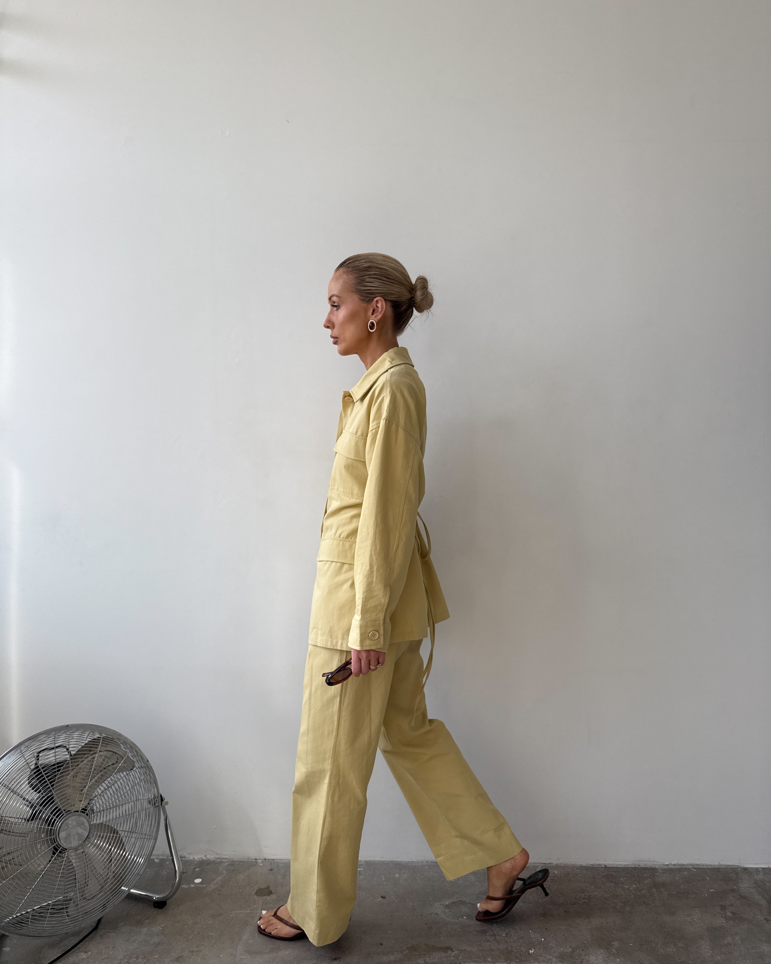 The Field Jacket in Mimosa FUCHSIA SHAW