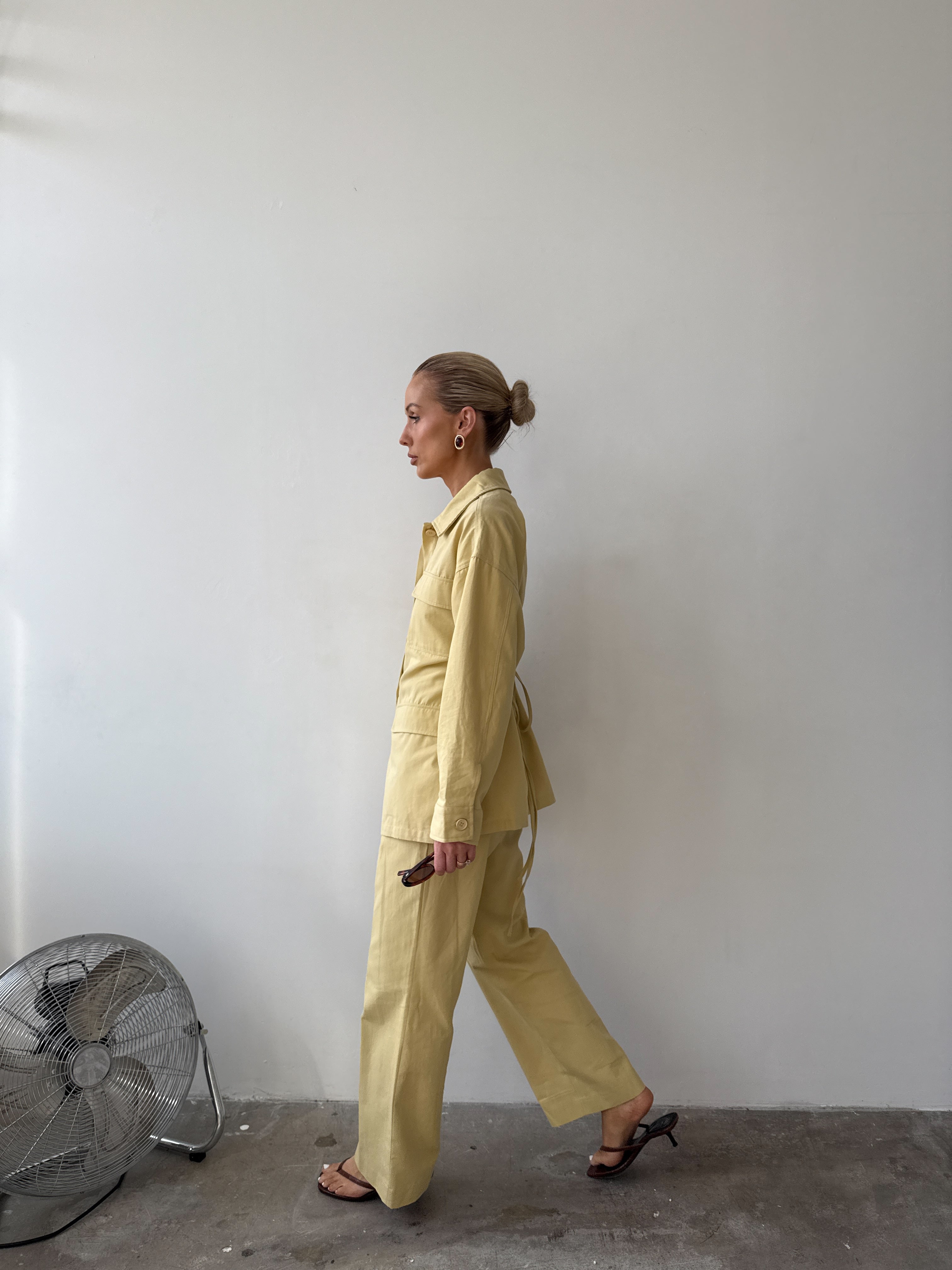 The Field Jacket in Mimosa FUCHSIA SHAW