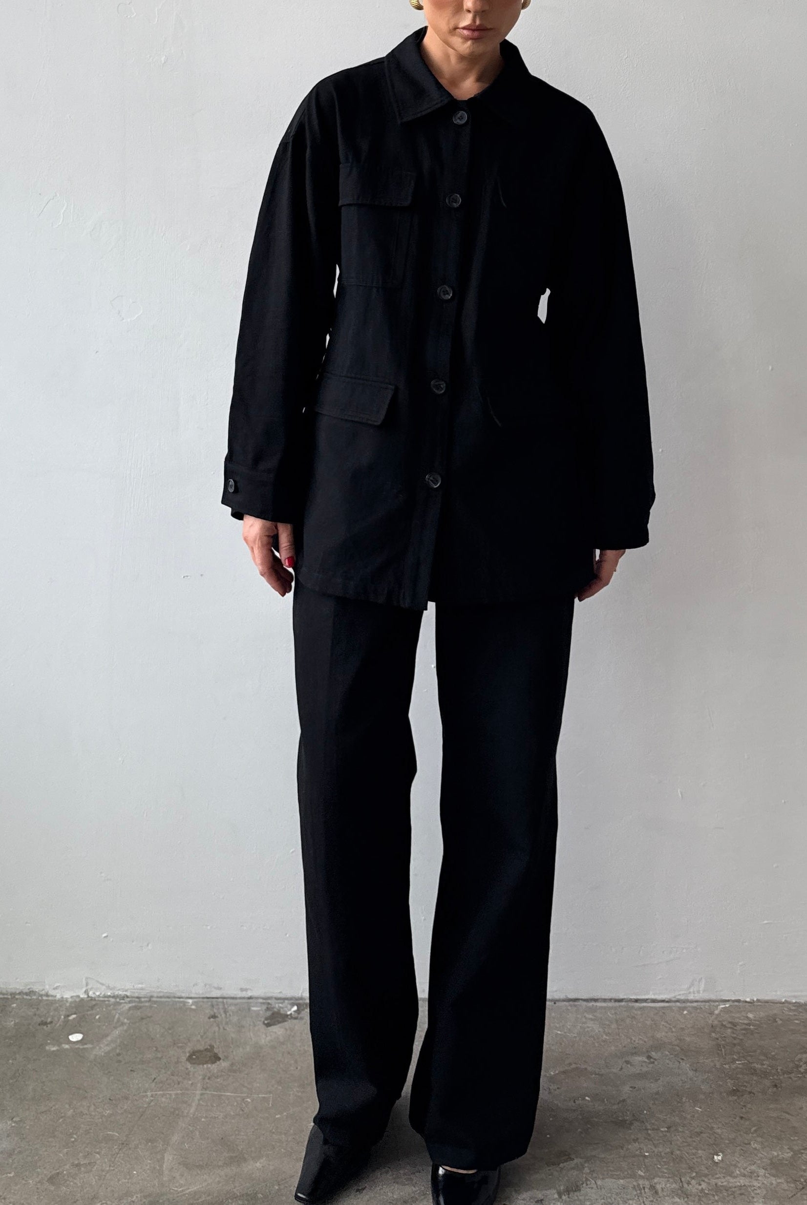 The Arlo Jacket - Jet Black FUCHSIA SHAW