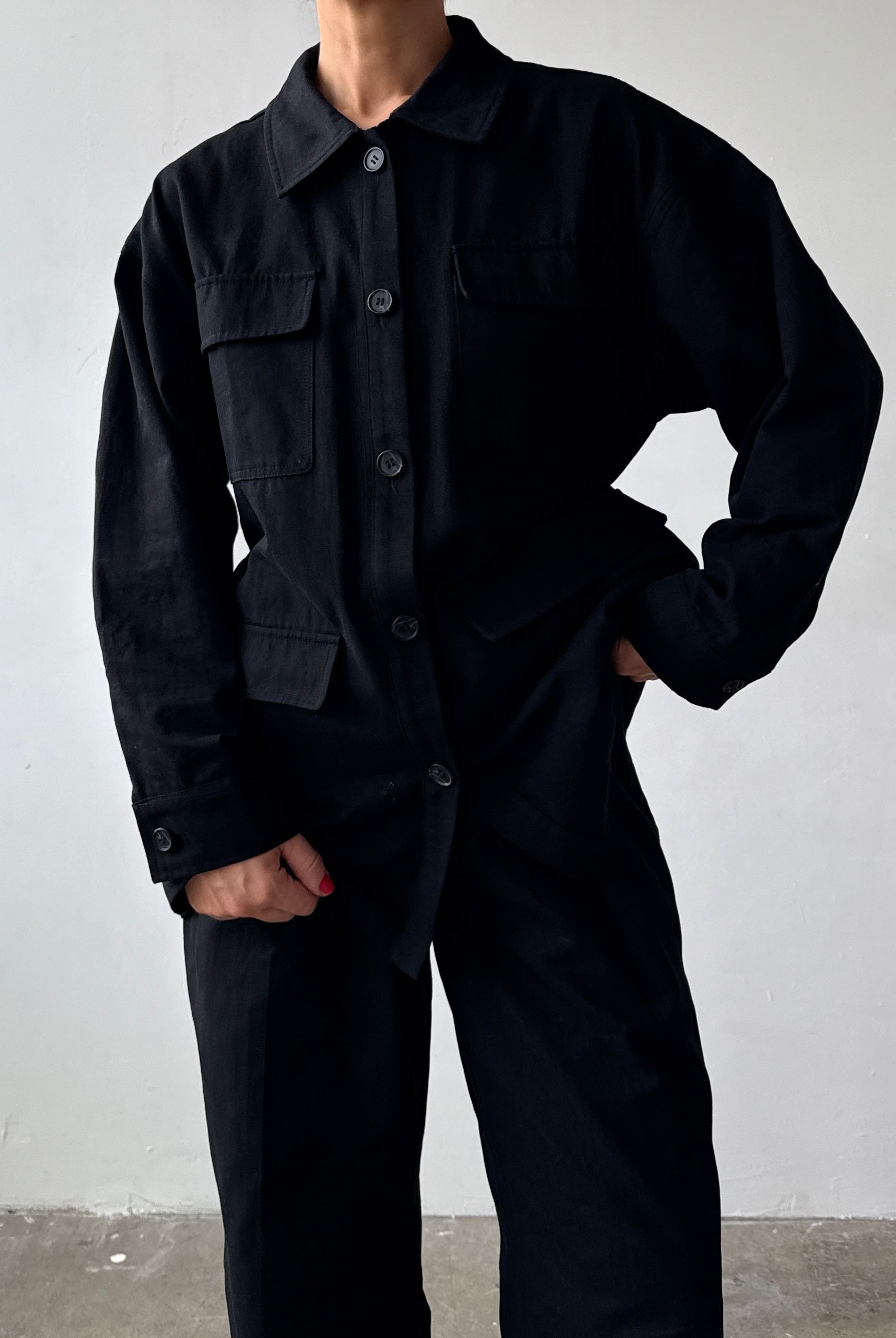 The Arlo Jacket - Jet Black FUCHSIA SHAW