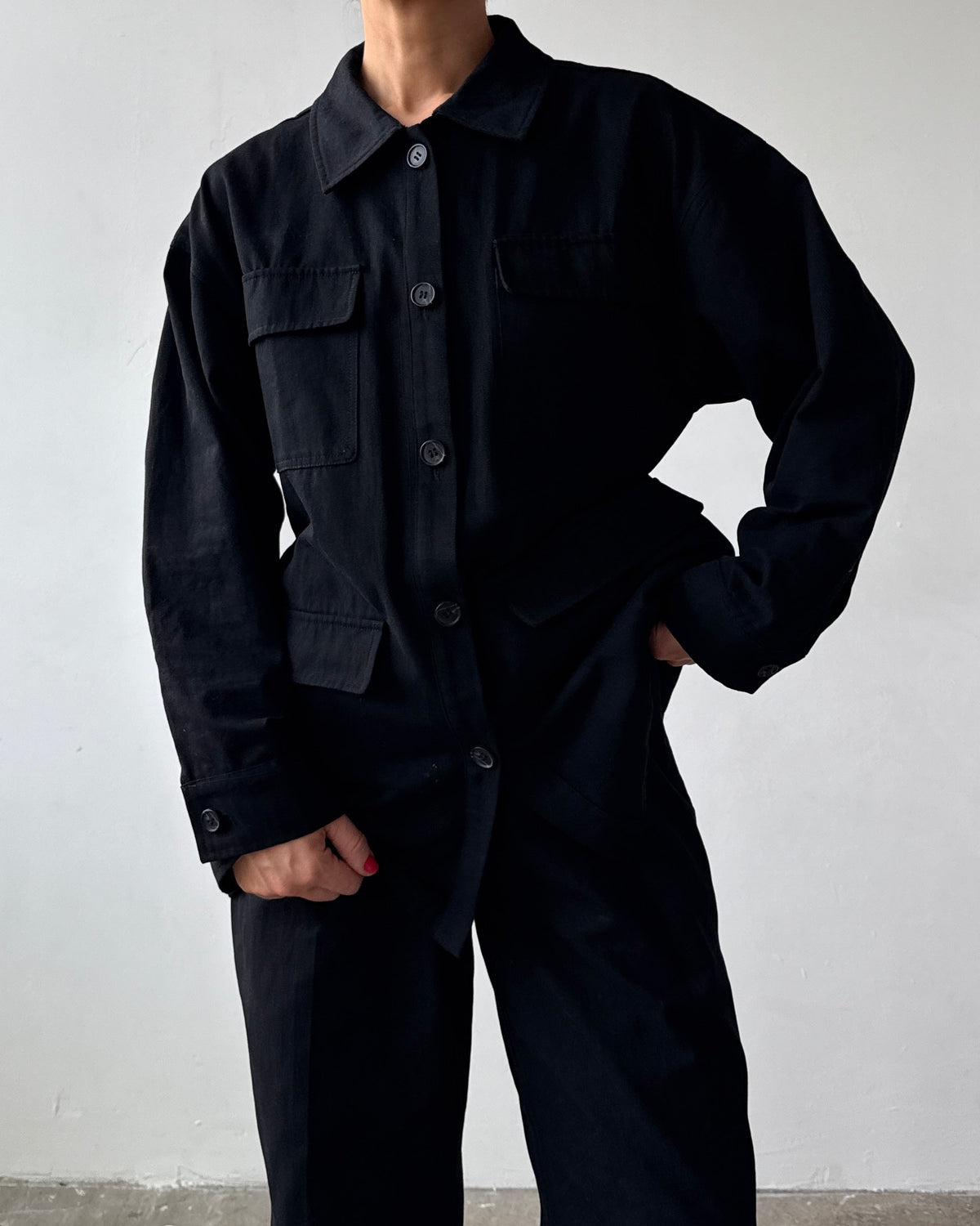 The Arlo Jacket - Jet Black FUCHSIA SHAW