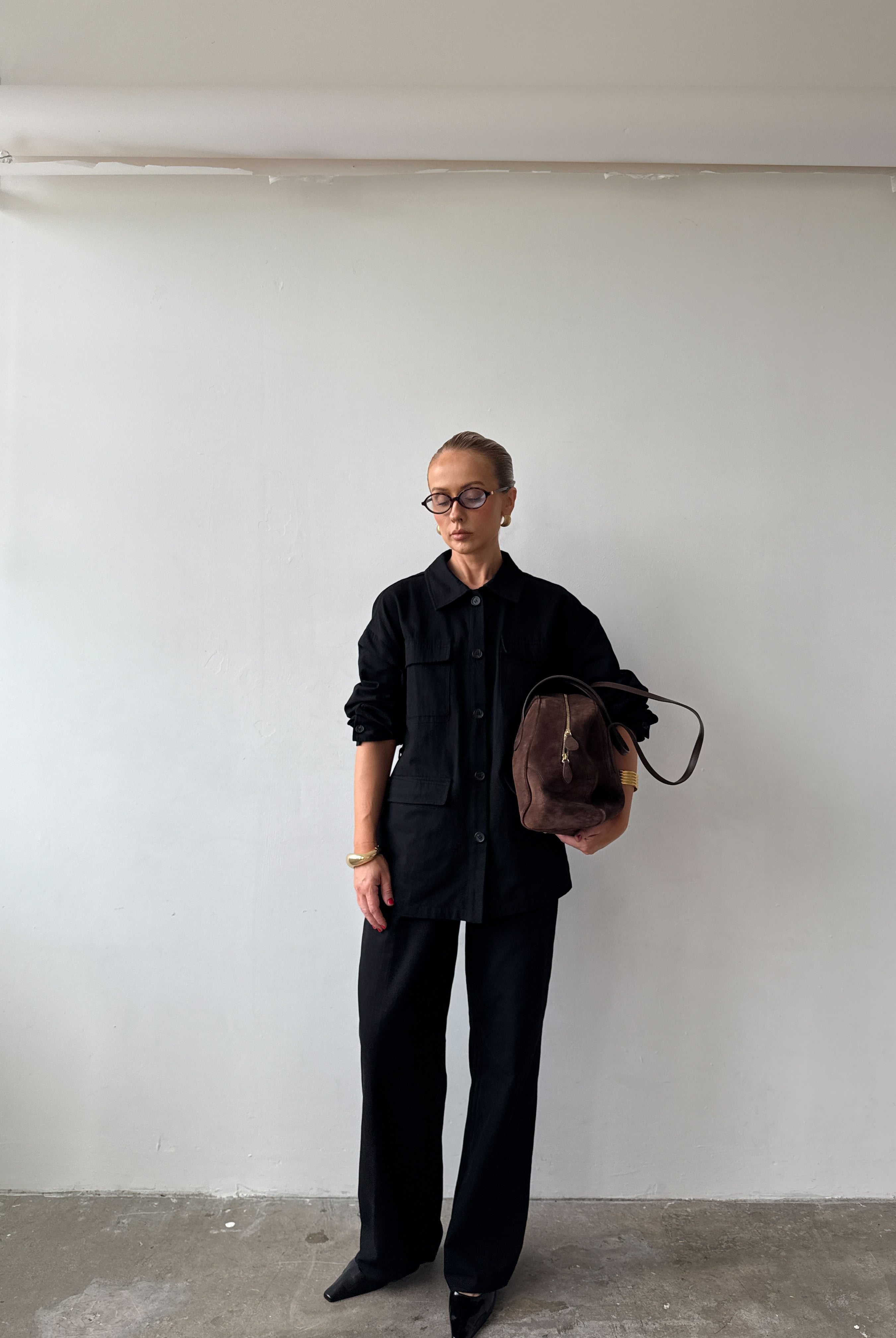 The Arlo Jacket - Jet Black FUCHSIA SHAW