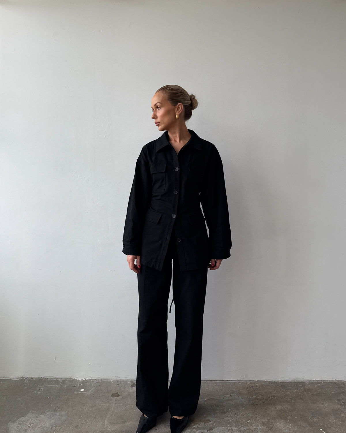 The Arlo Jacket - Jet Black FUCHSIA SHAW