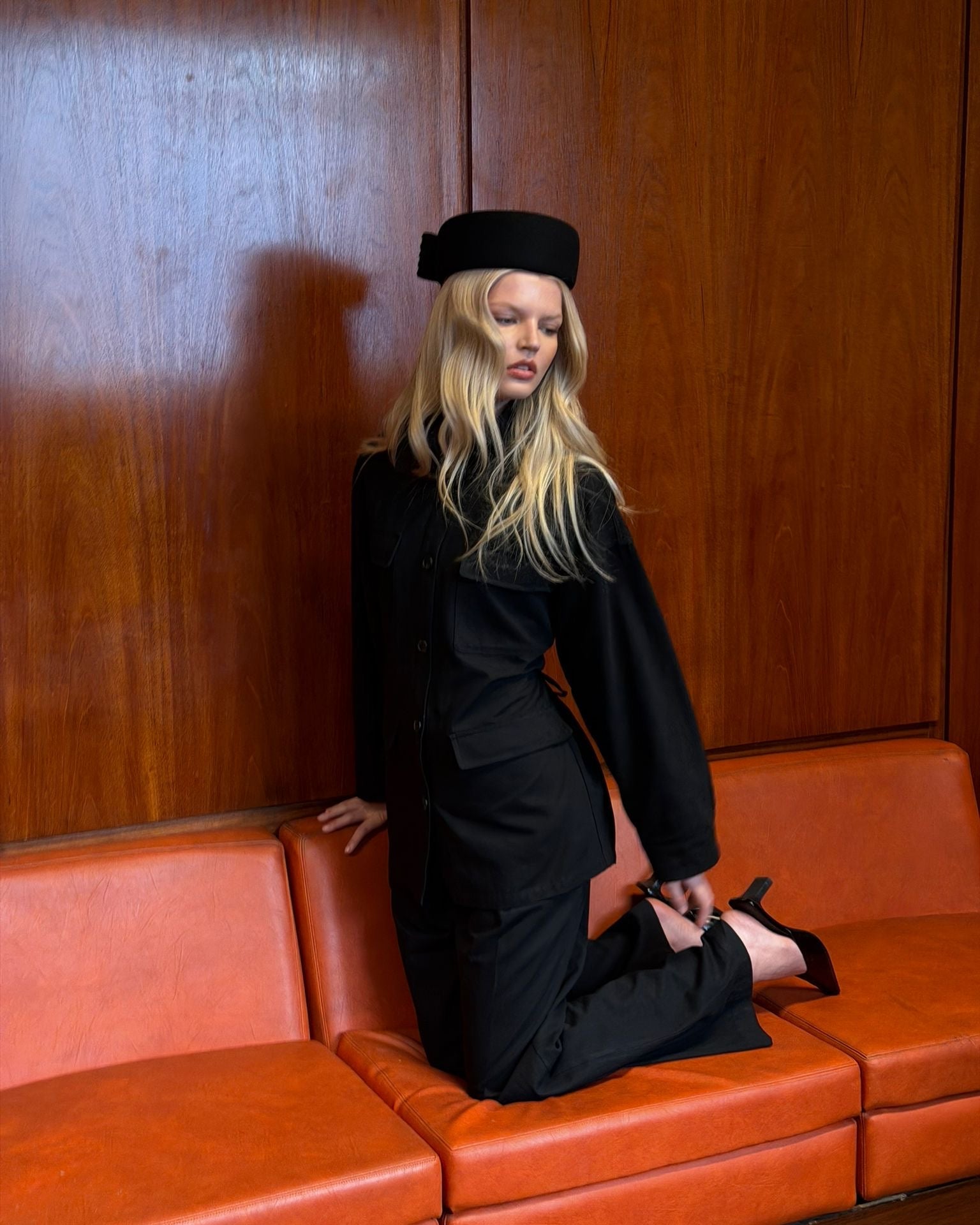 The Arlo Jacket in Jet Black FUCHSIA SHAW