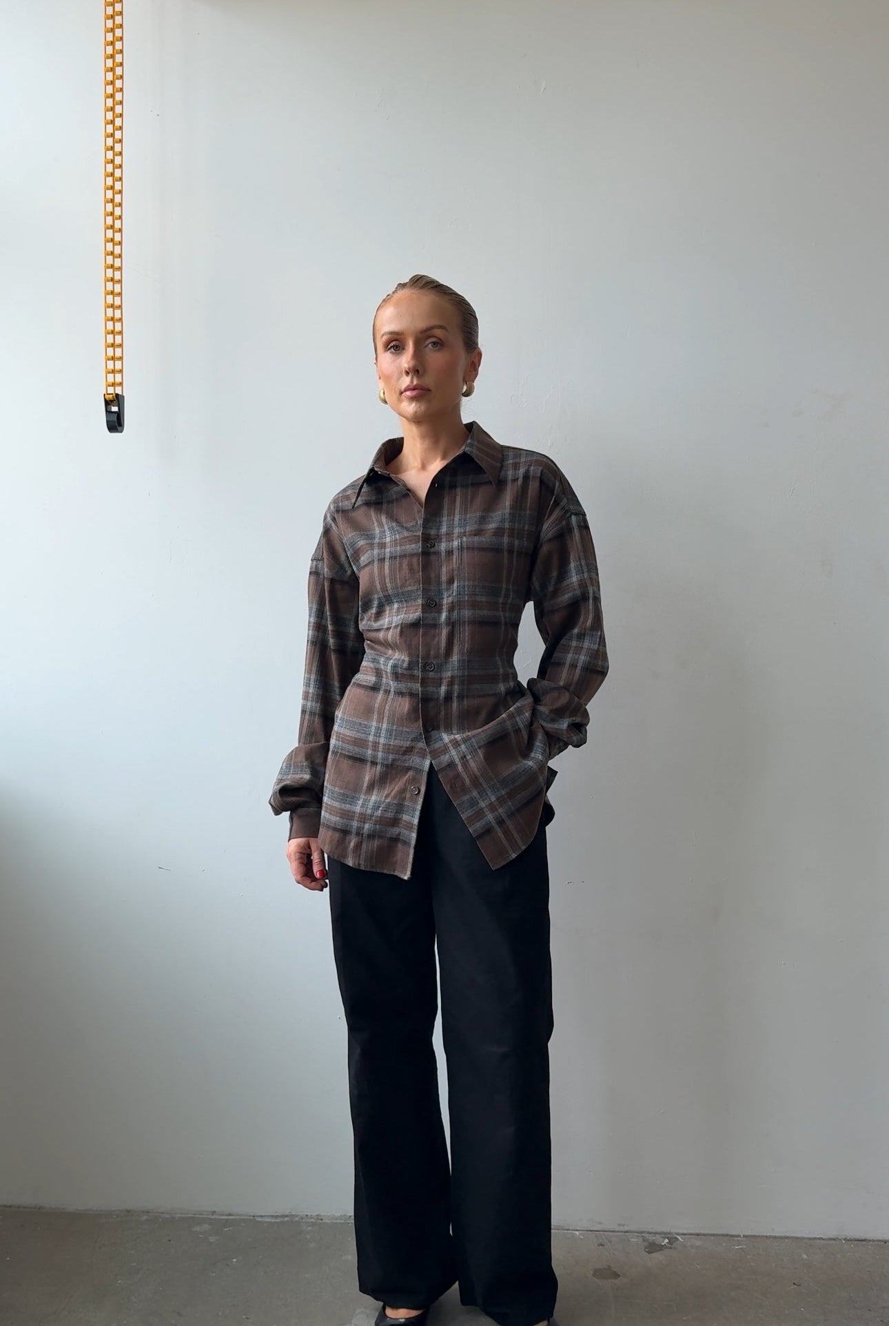 The Frankie Check Shirt FUCHSIA SHAW