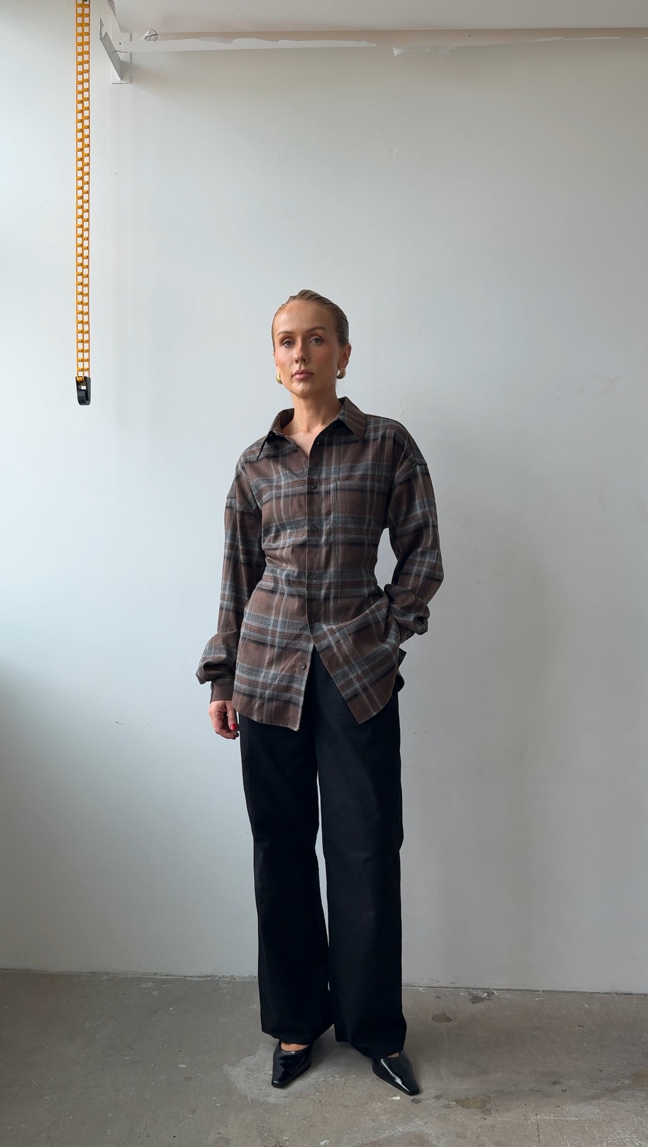 The Frankie Check Shirt FUCHSIA SHAW