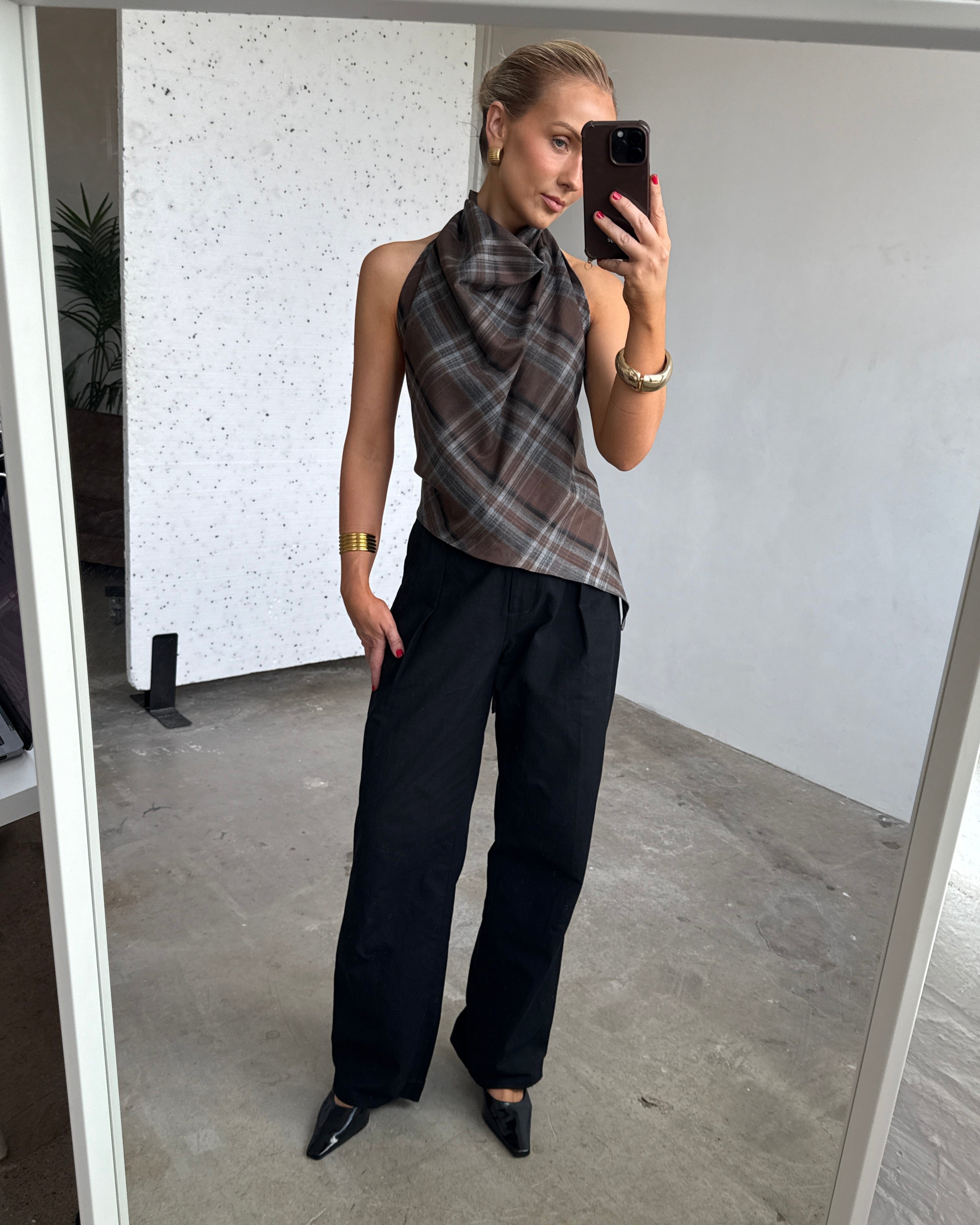 The Day Trouser in Jet Black FUCHSIA SHAW