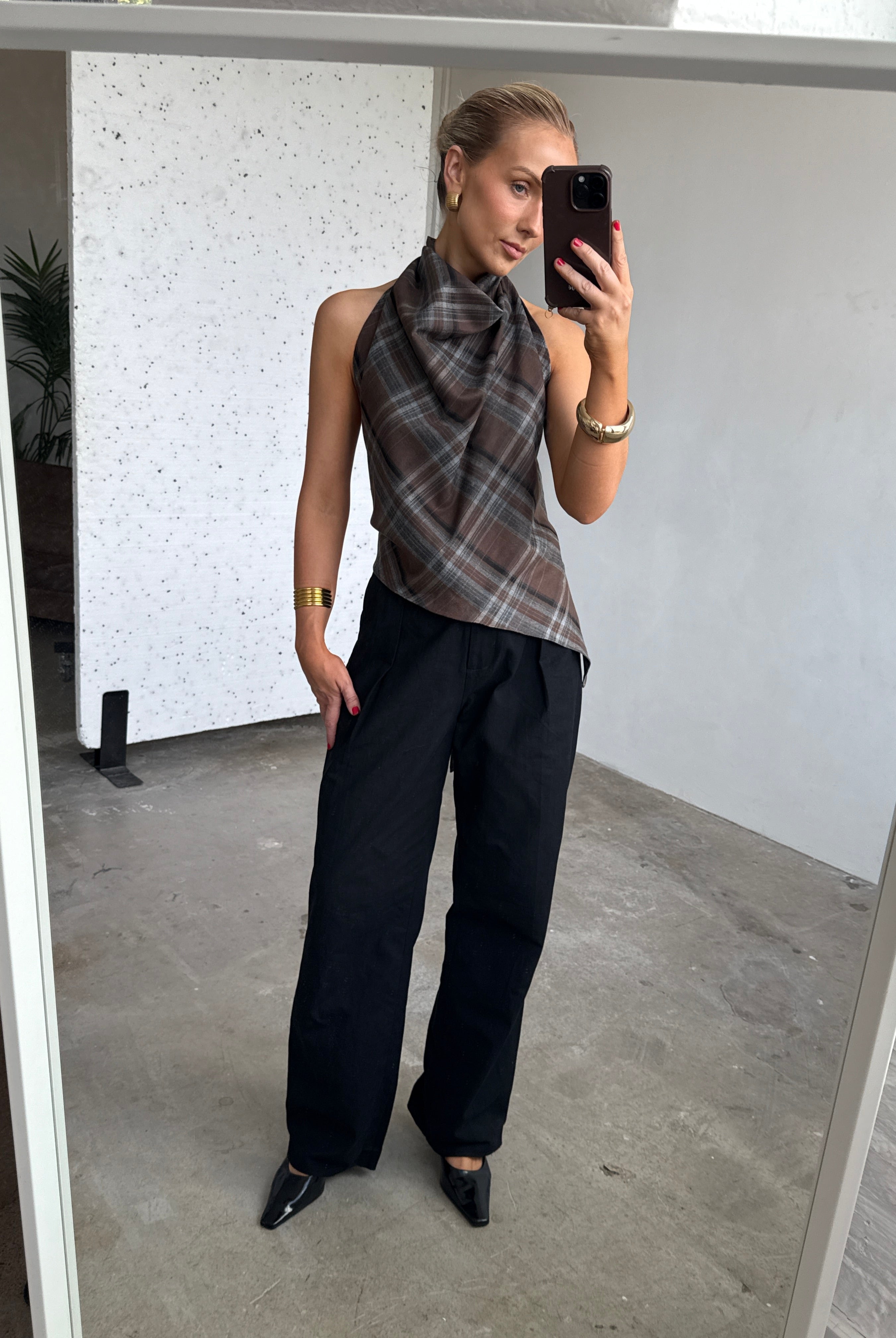 The Day Trouser in Jet Black FUCHSIA SHAW