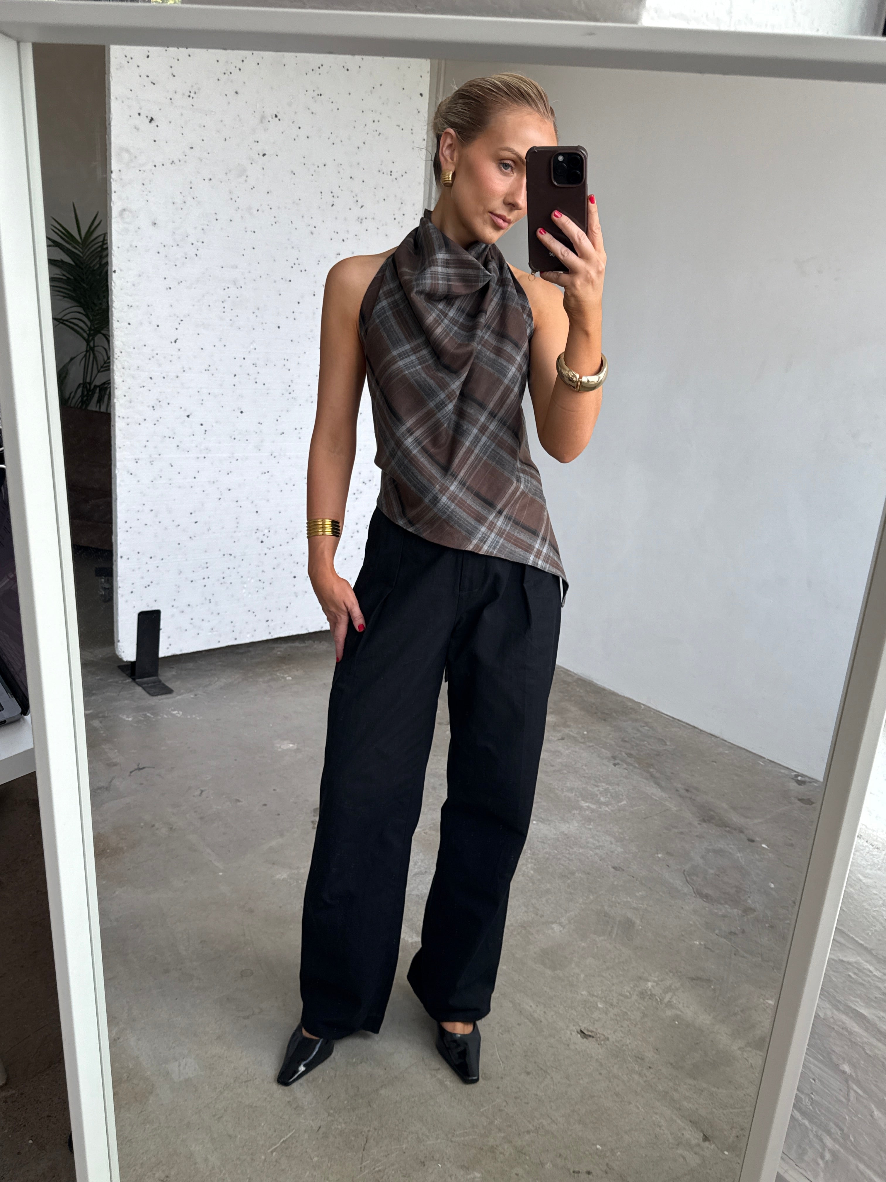 The Day Trouser in Jet Black FUCHSIA SHAW