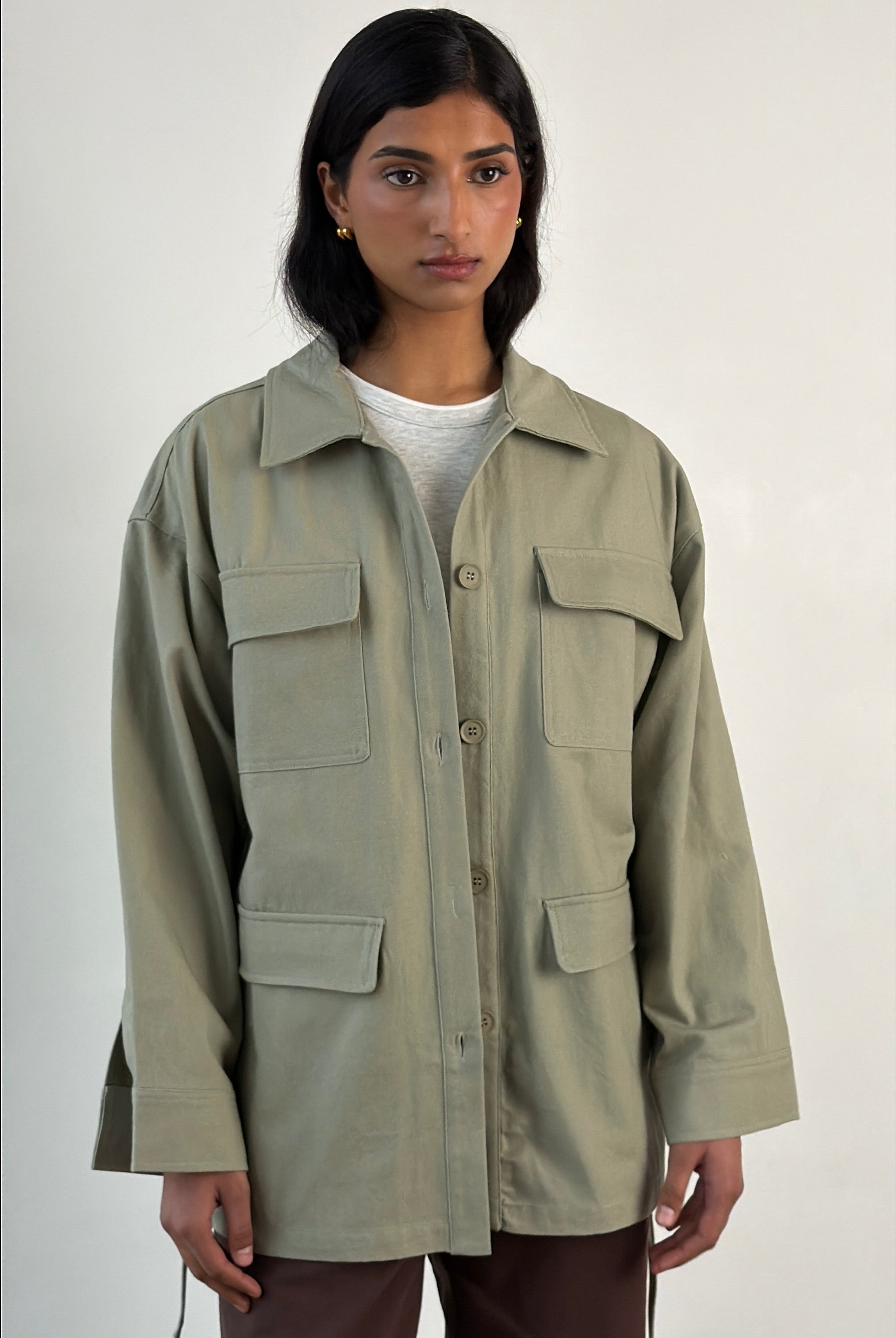 The Arlo Jacket in Eucalyptus FUCHSIA SHAW