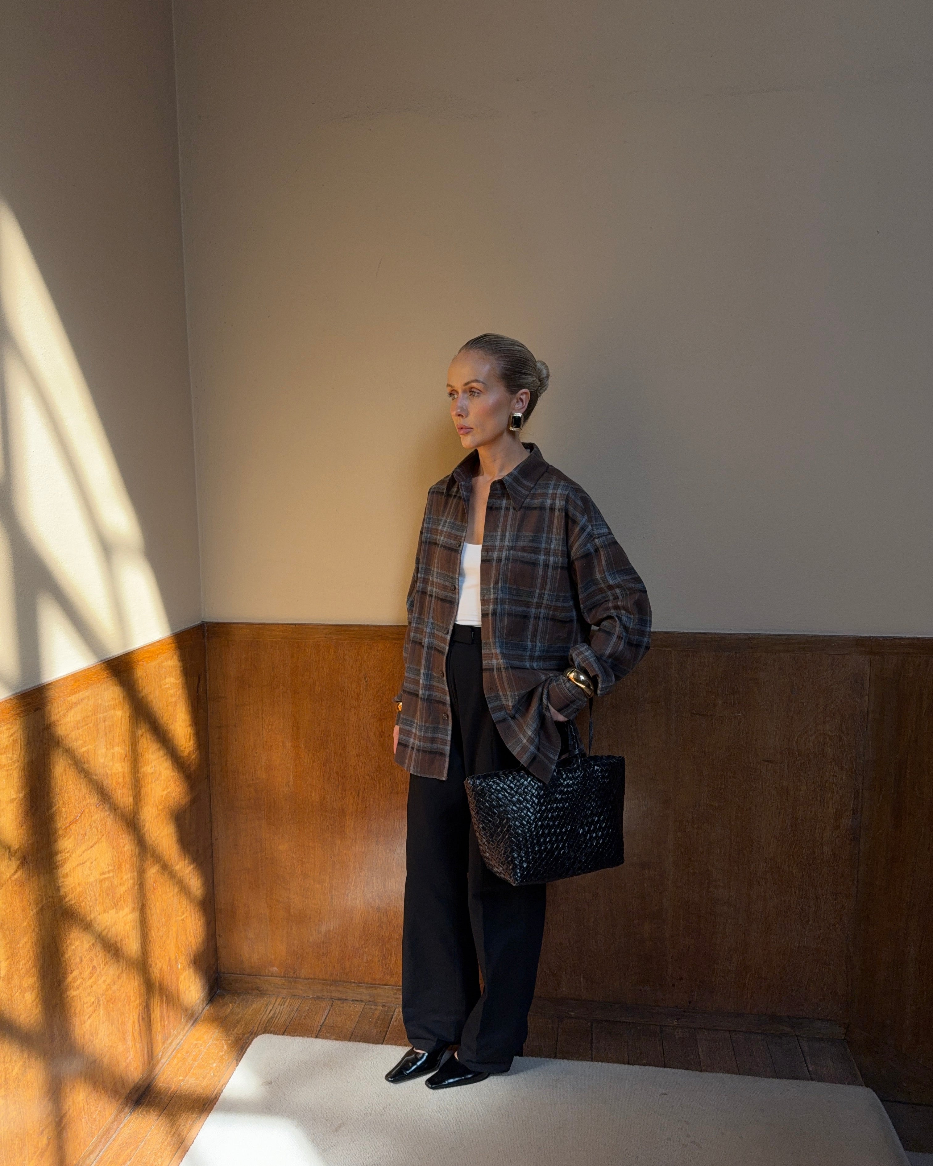 The Frankie Check Shirt FUCHSIA SHAW