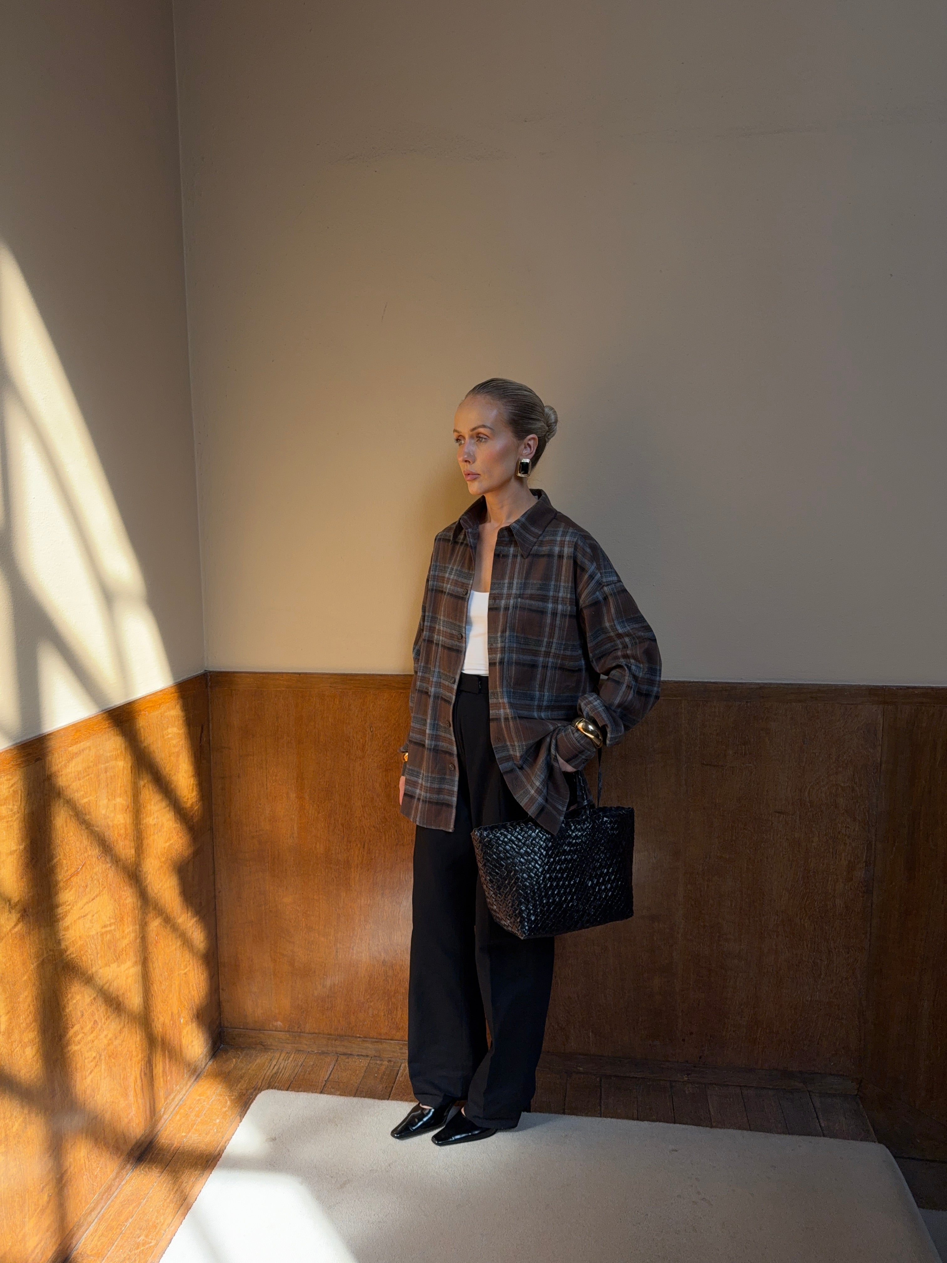 The Frankie Check Shirt FUCHSIA SHAW