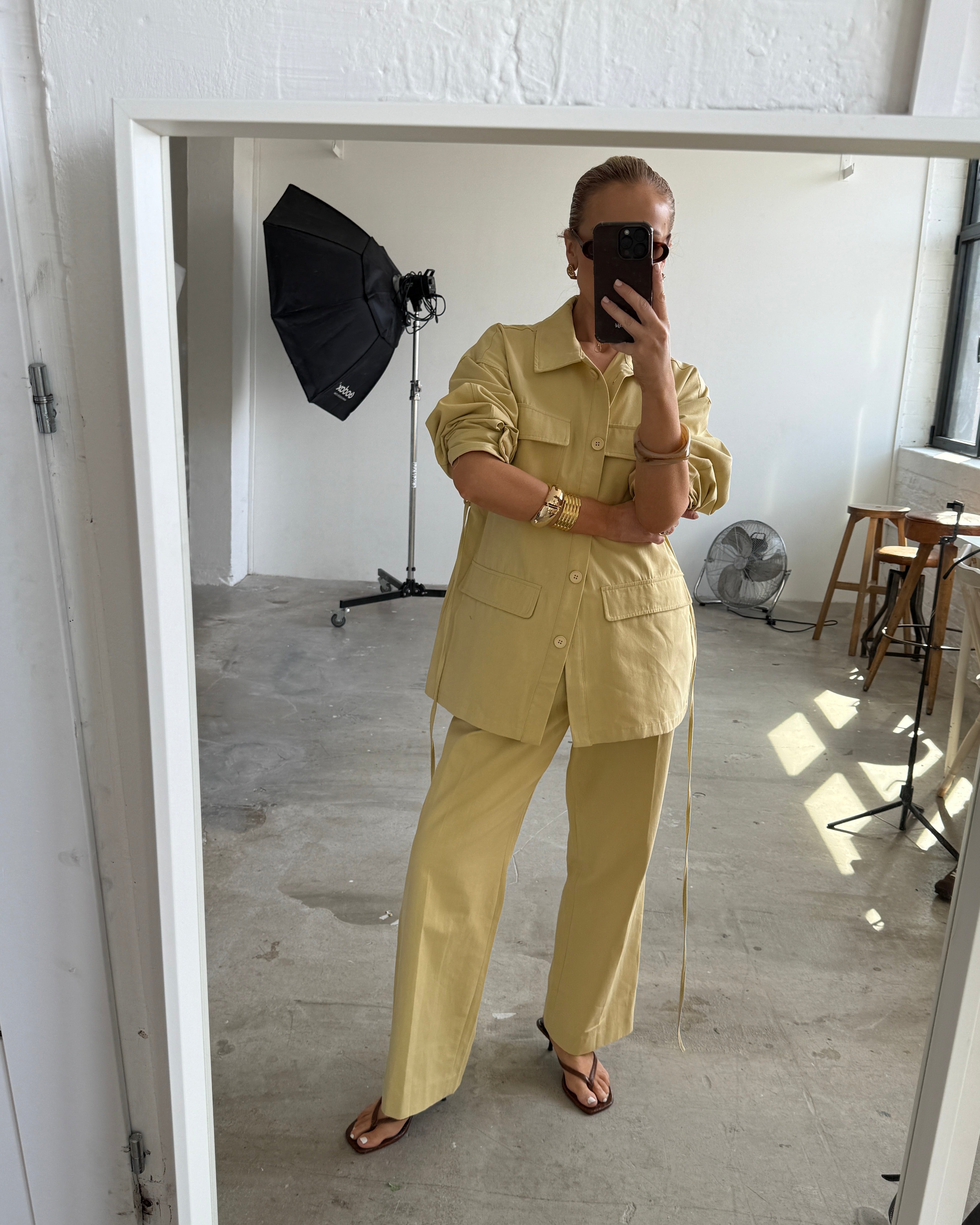 The Field Jacket in Mimosa FUCHSIA SHAW