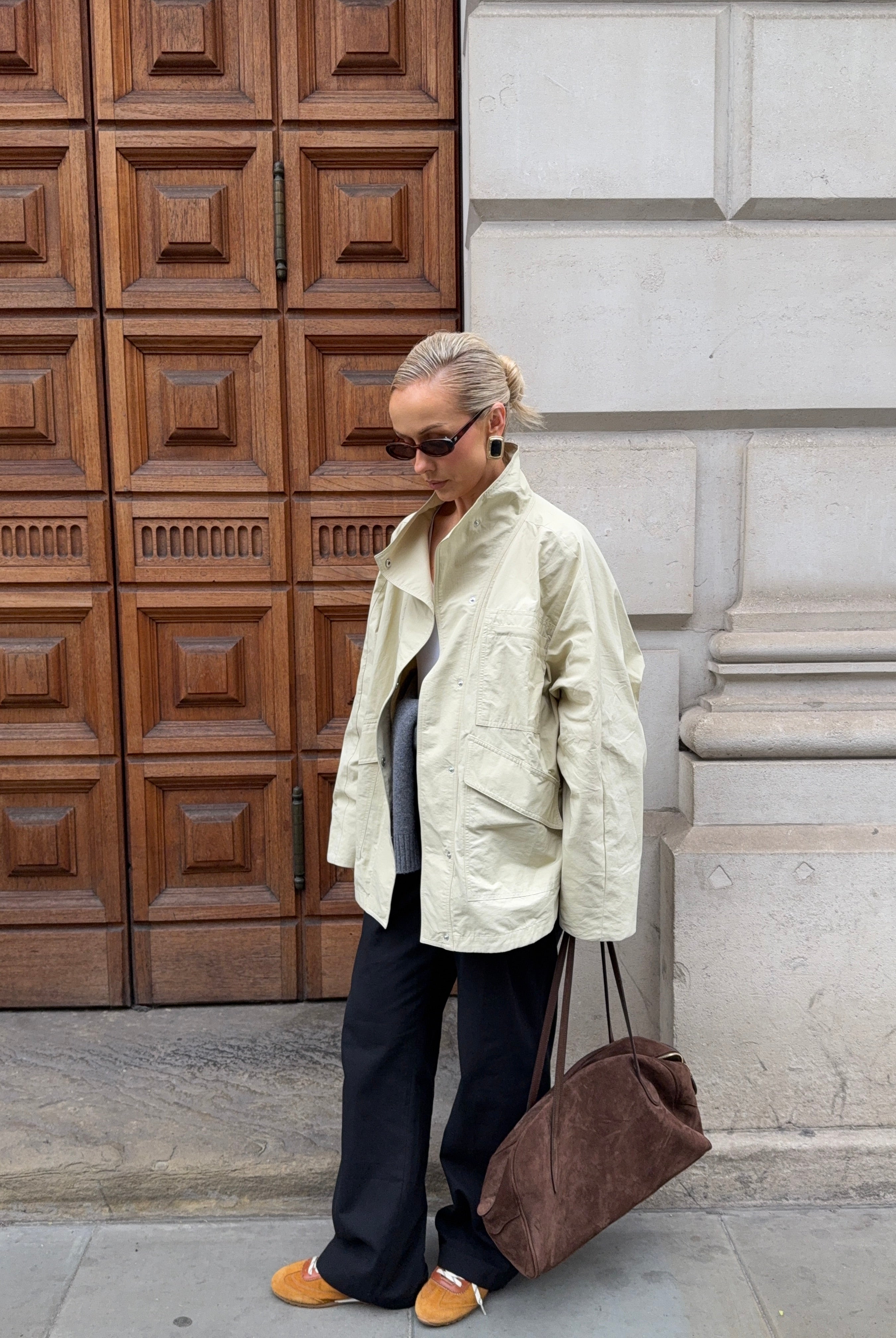 The Day Trouser in Jet Black FUCHSIA SHAW