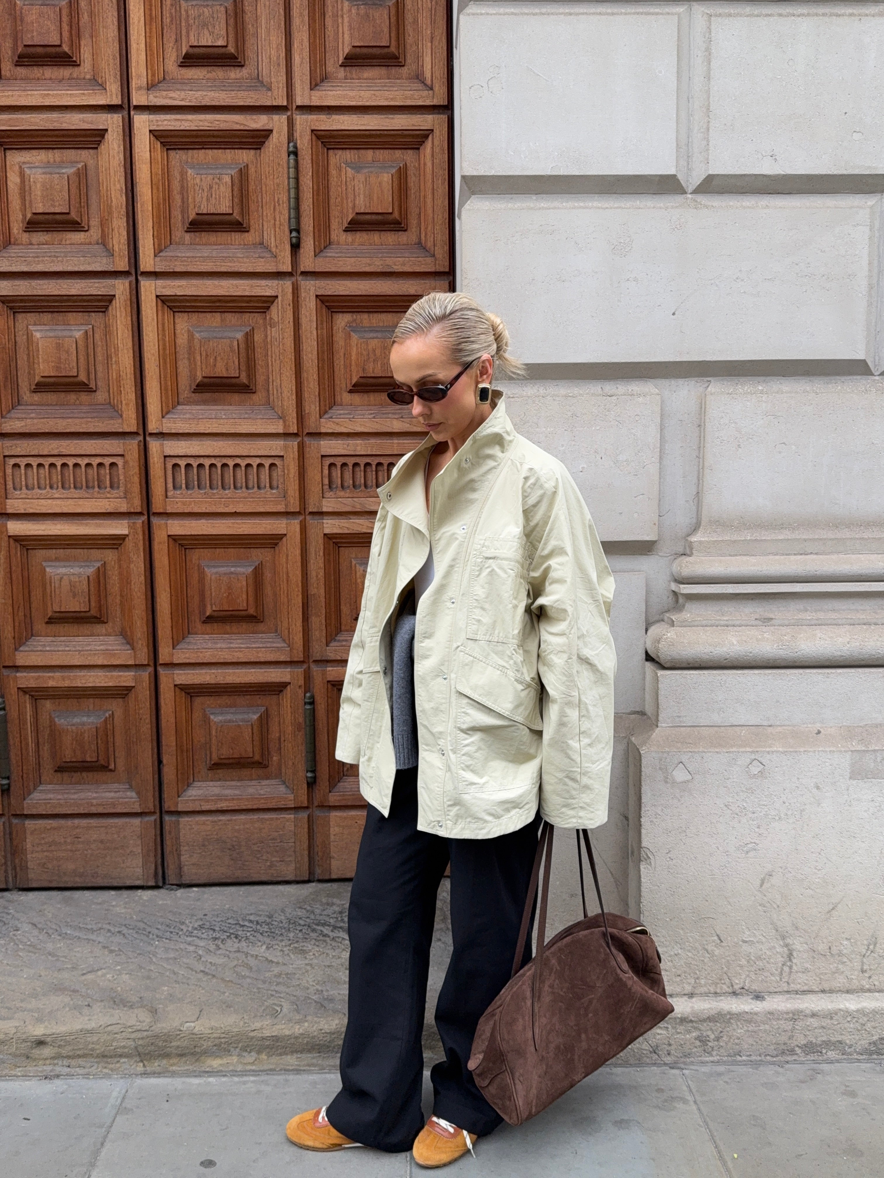 The Day Trouser in Jet Black FUCHSIA SHAW