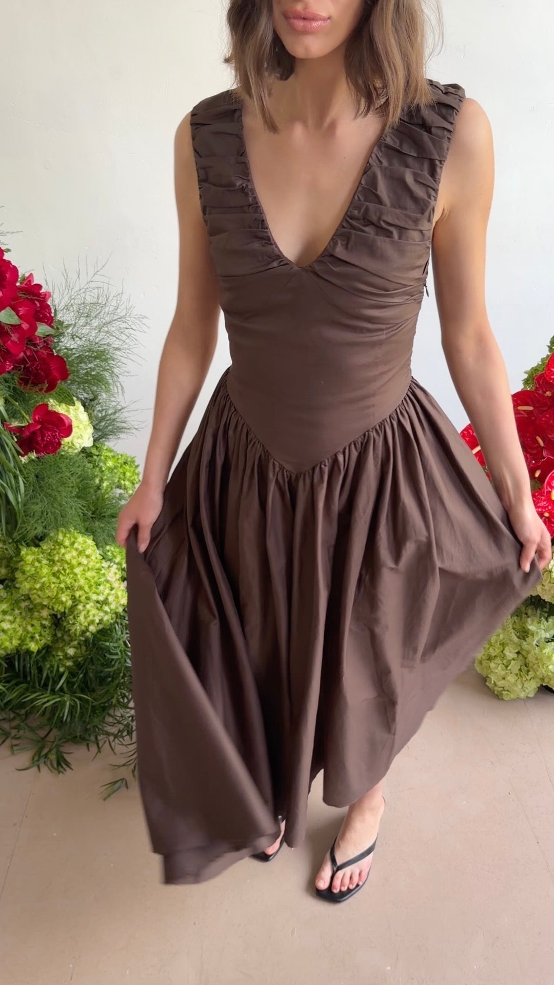 The Camellia Dress FUCHSIA SHAW
