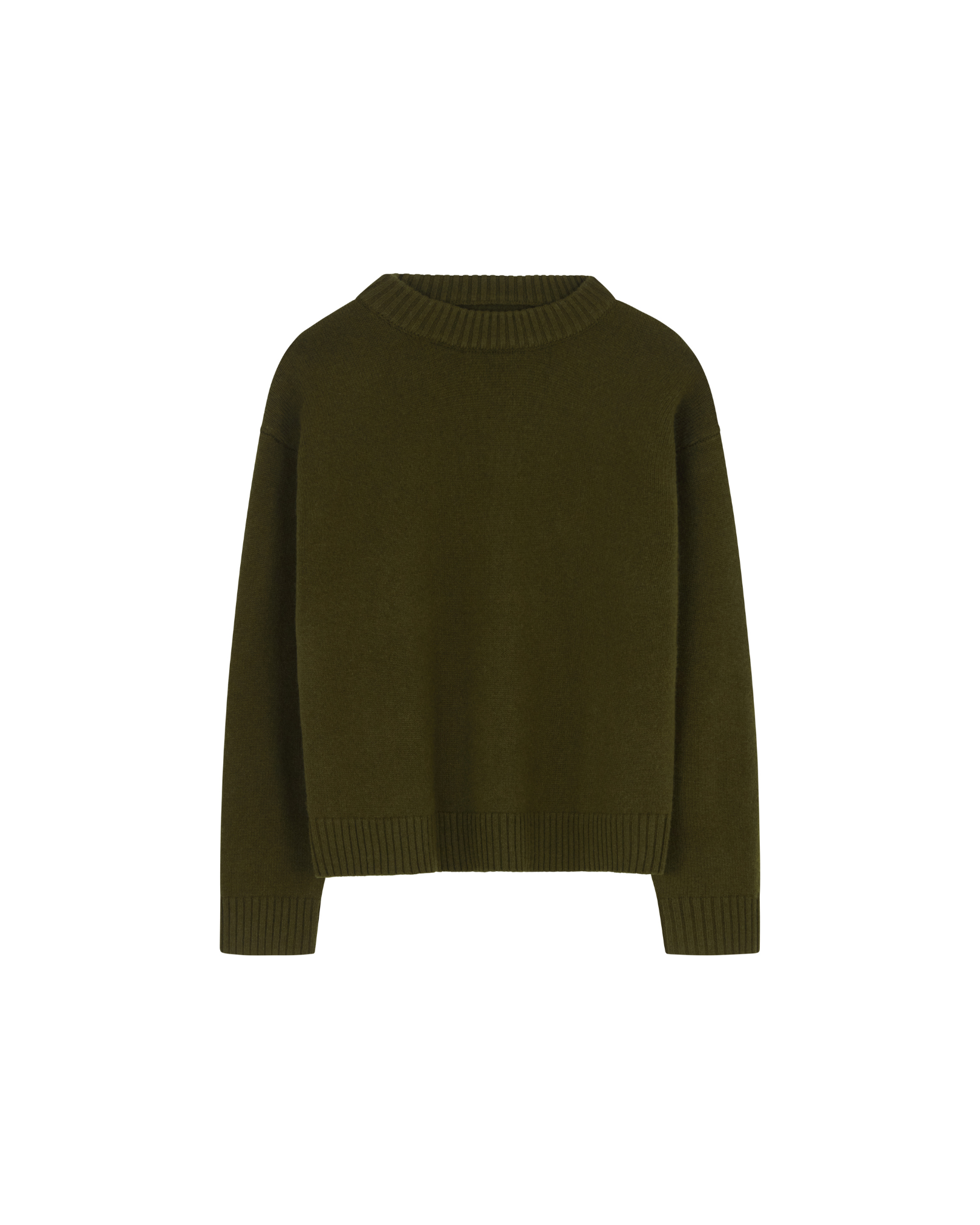 Wynn Forest Crew Neck Wool Jumper FUCHSIA SHAW