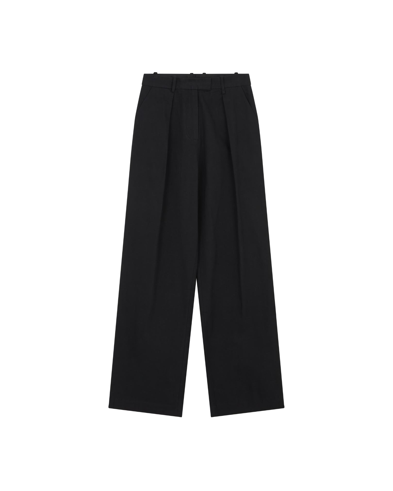 The Arlo Trouser - Jet Black FUCHSIA SHAW