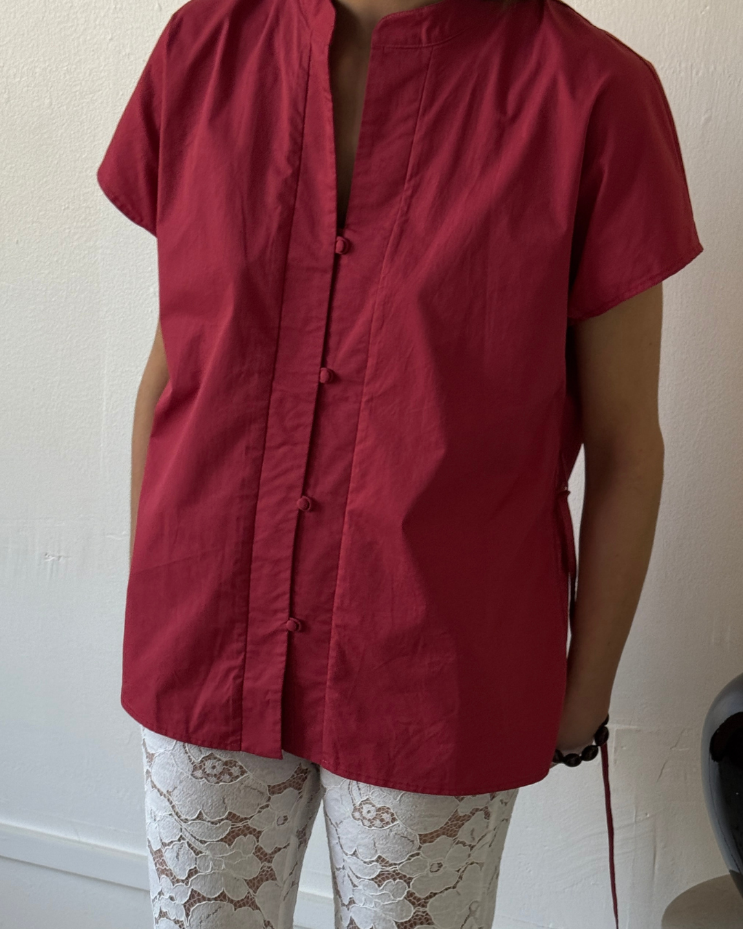 The Bette top in Poppy FUCHSIA SHAW