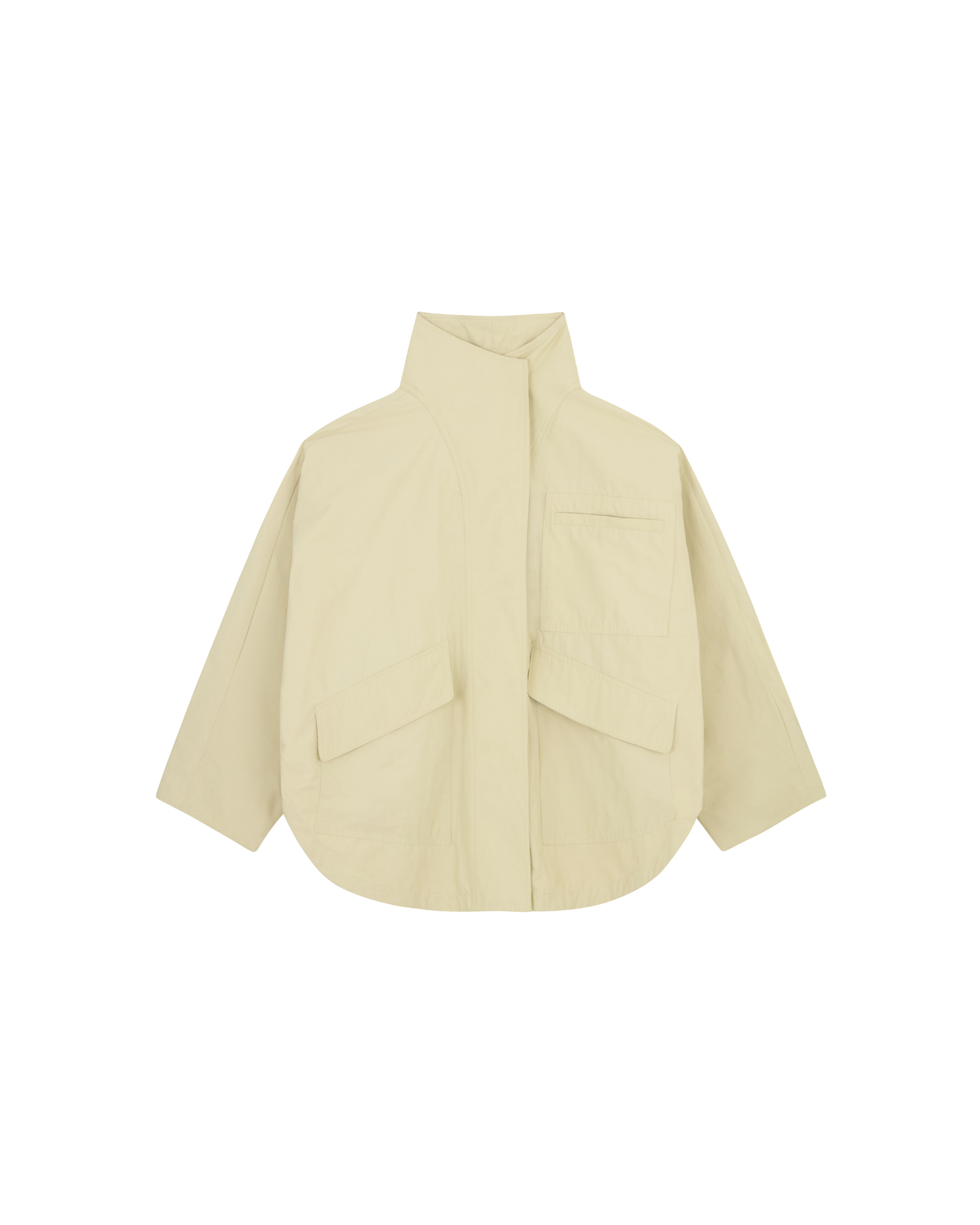 The Arden Coat in Canvas FUCHSIA SHAW